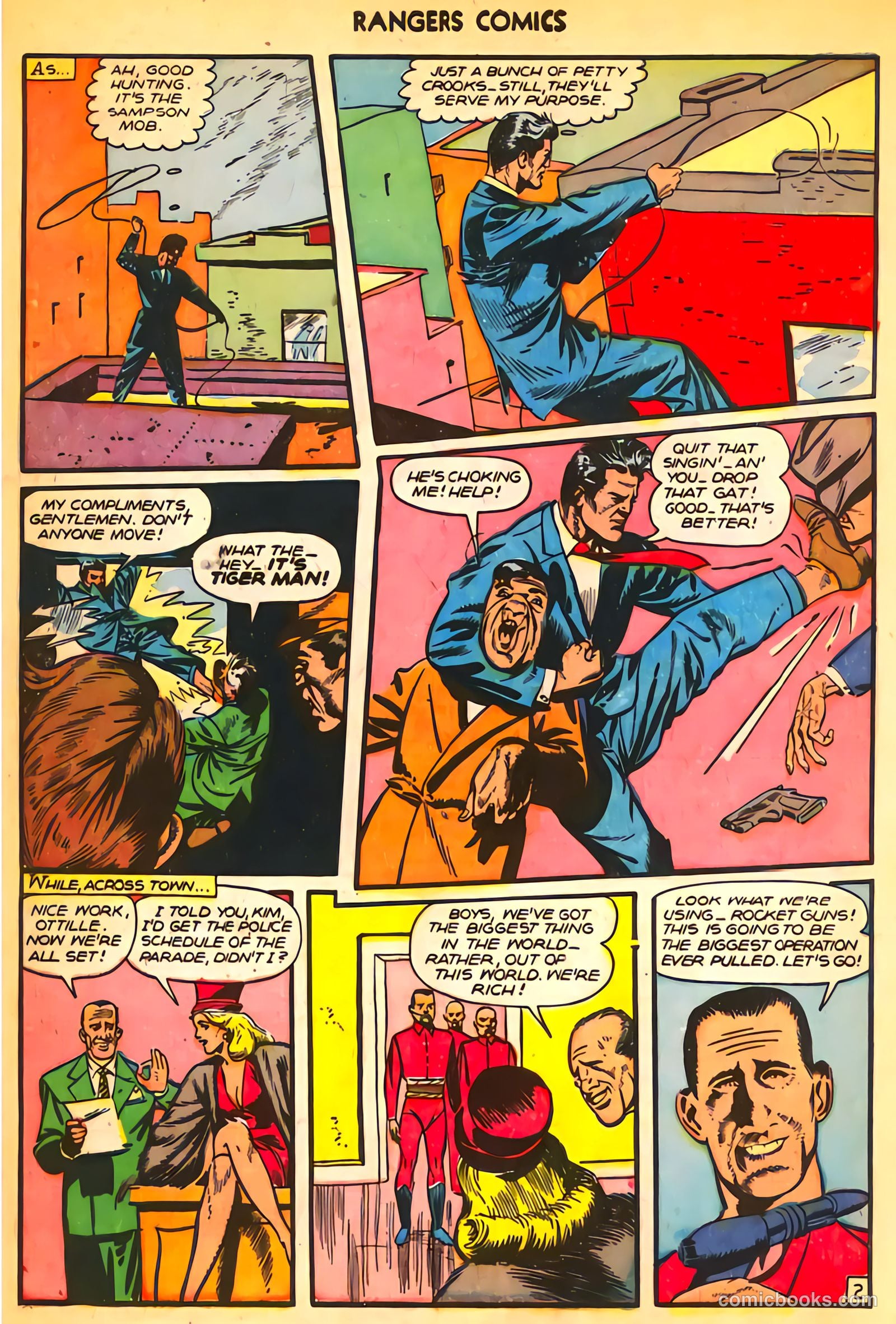 Rangers Comics #35 (1947) — page 15 of 53
