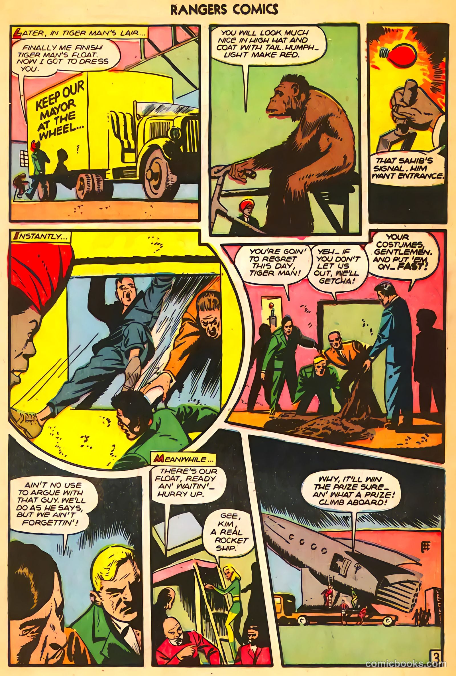 Rangers Comics #35 (1947) — page 16 of 53