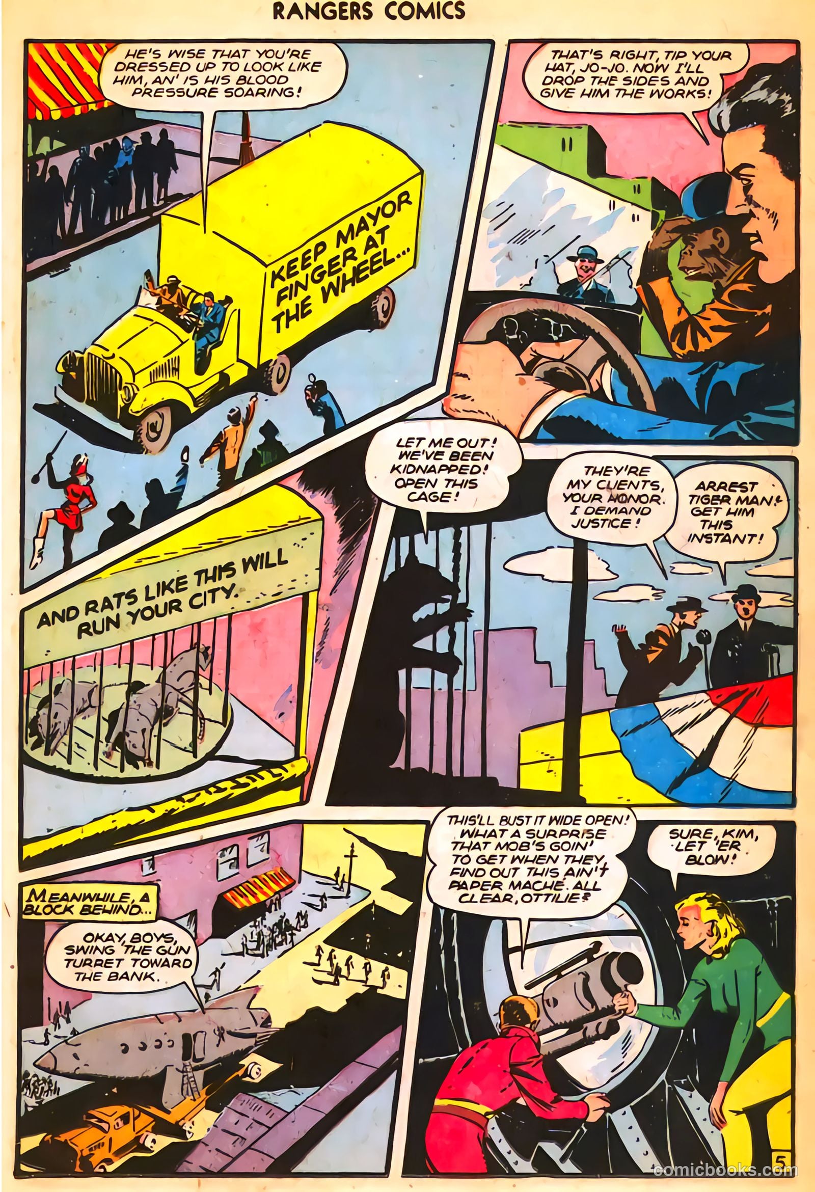 Rangers Comics #35 (1947) — page 18 of 53