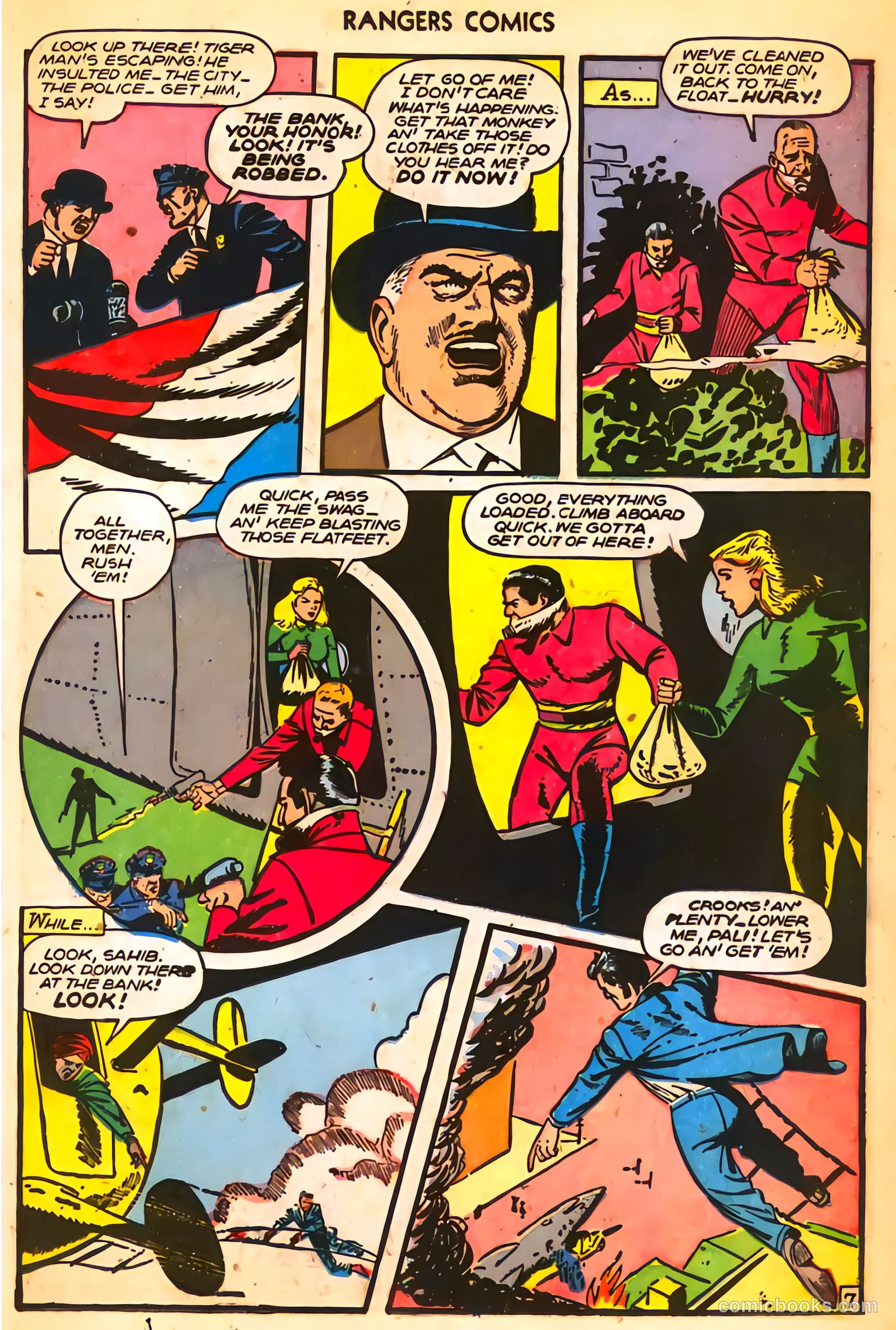 Rangers Comics #35 (1947) — page 20 of 53