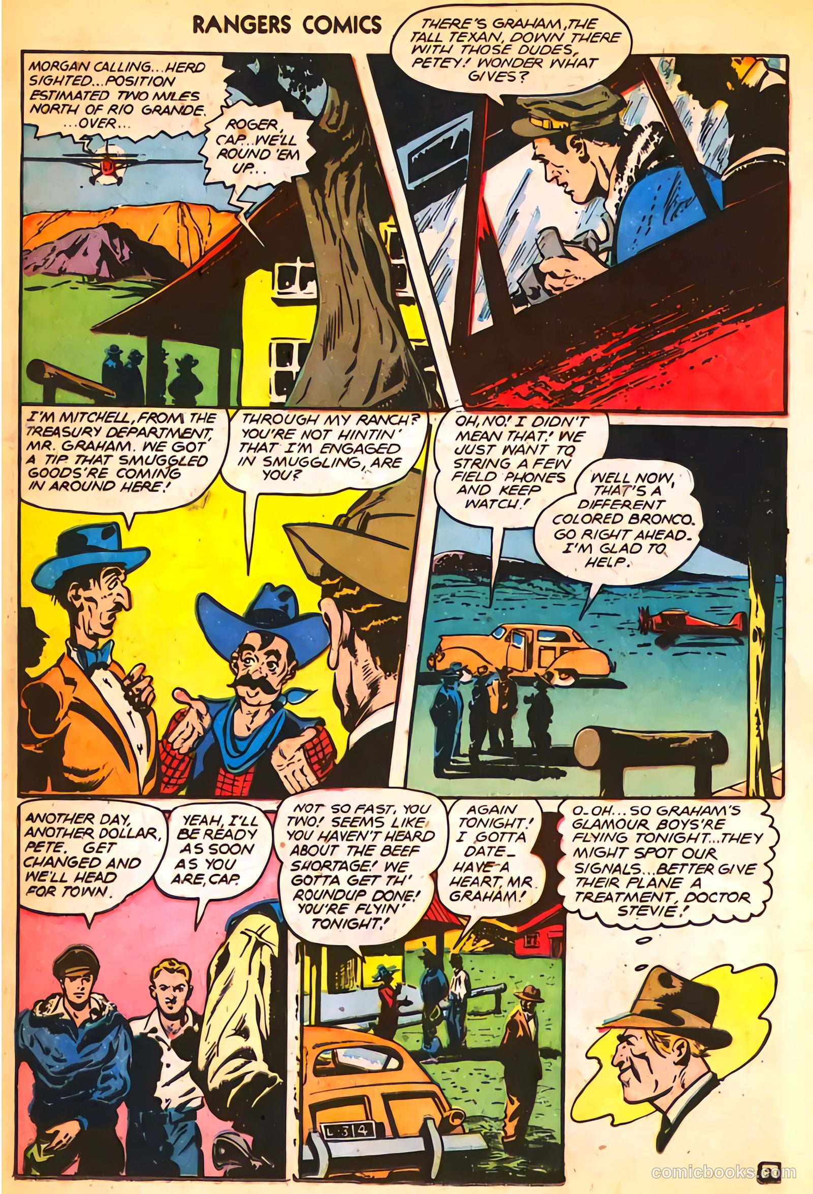 Rangers Comics #35 (1947) — page 25 of 53
