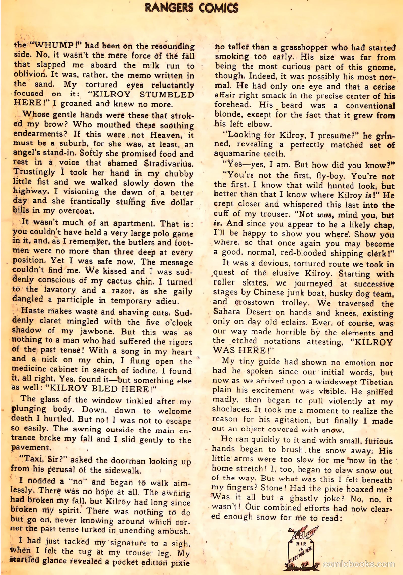 Rangers Comics #35 (1947) — page 31 of 53