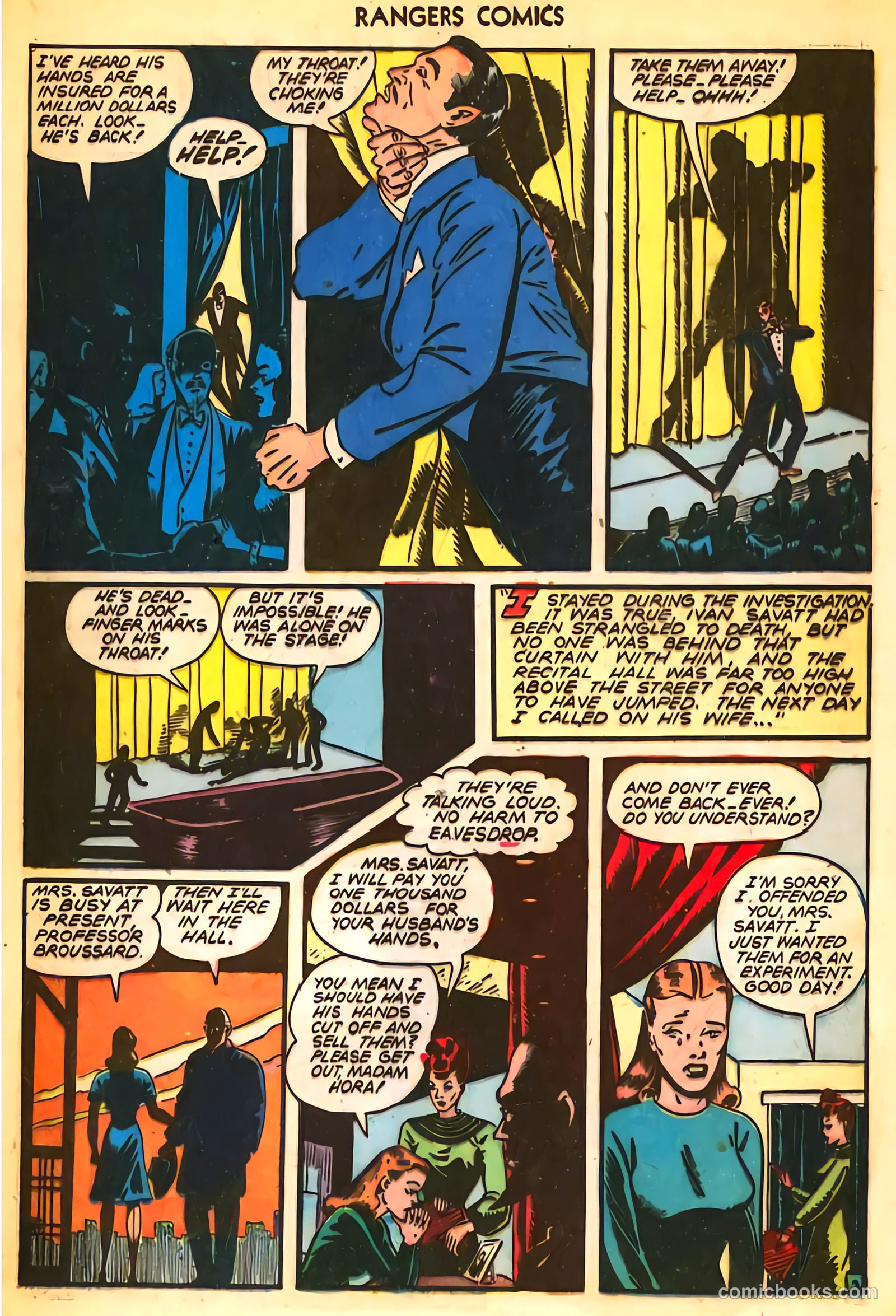 Rangers Comics #35 (1947) — page 33 of 53