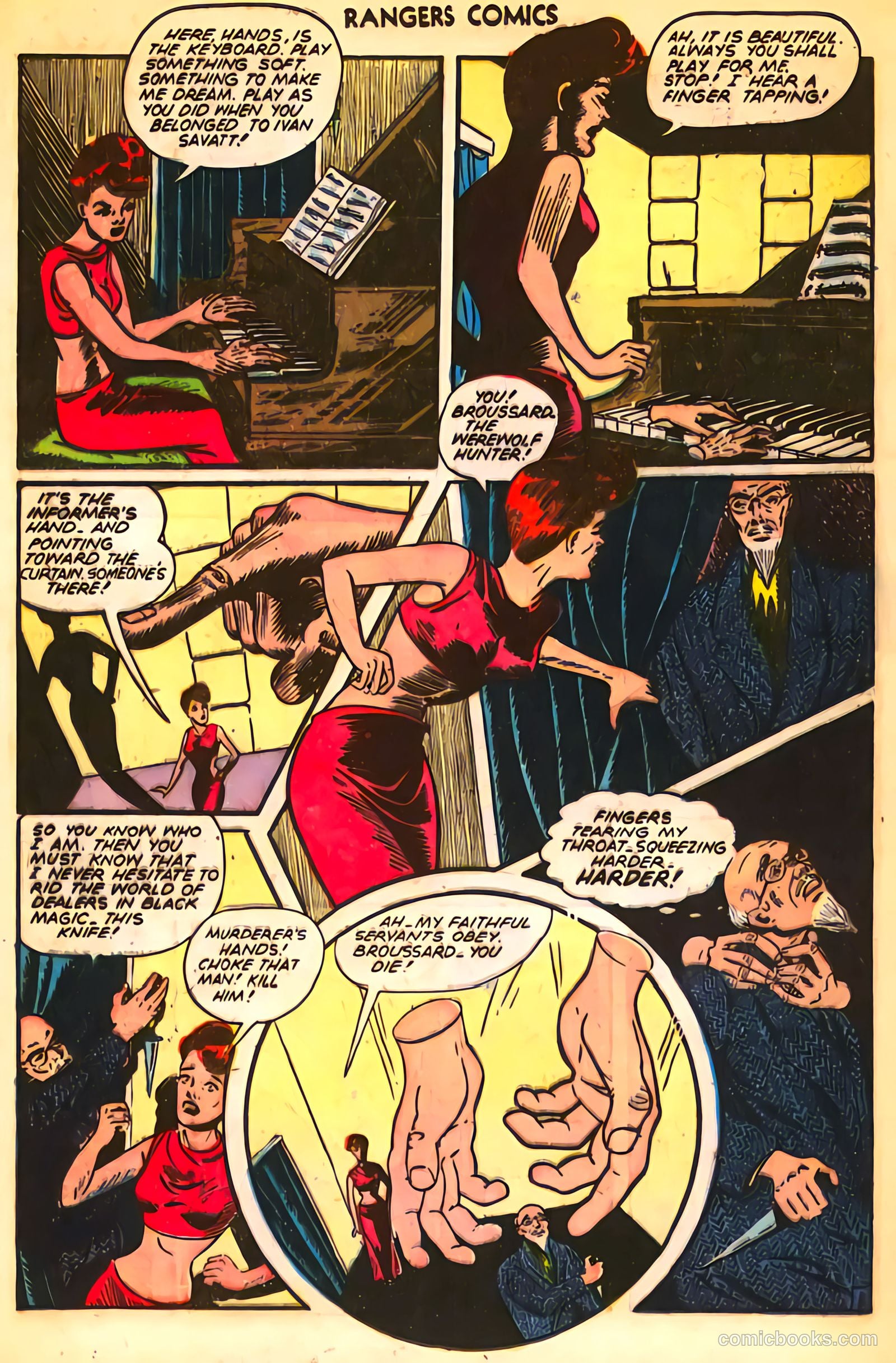 Rangers Comics #35 (1947) — page 36 of 53