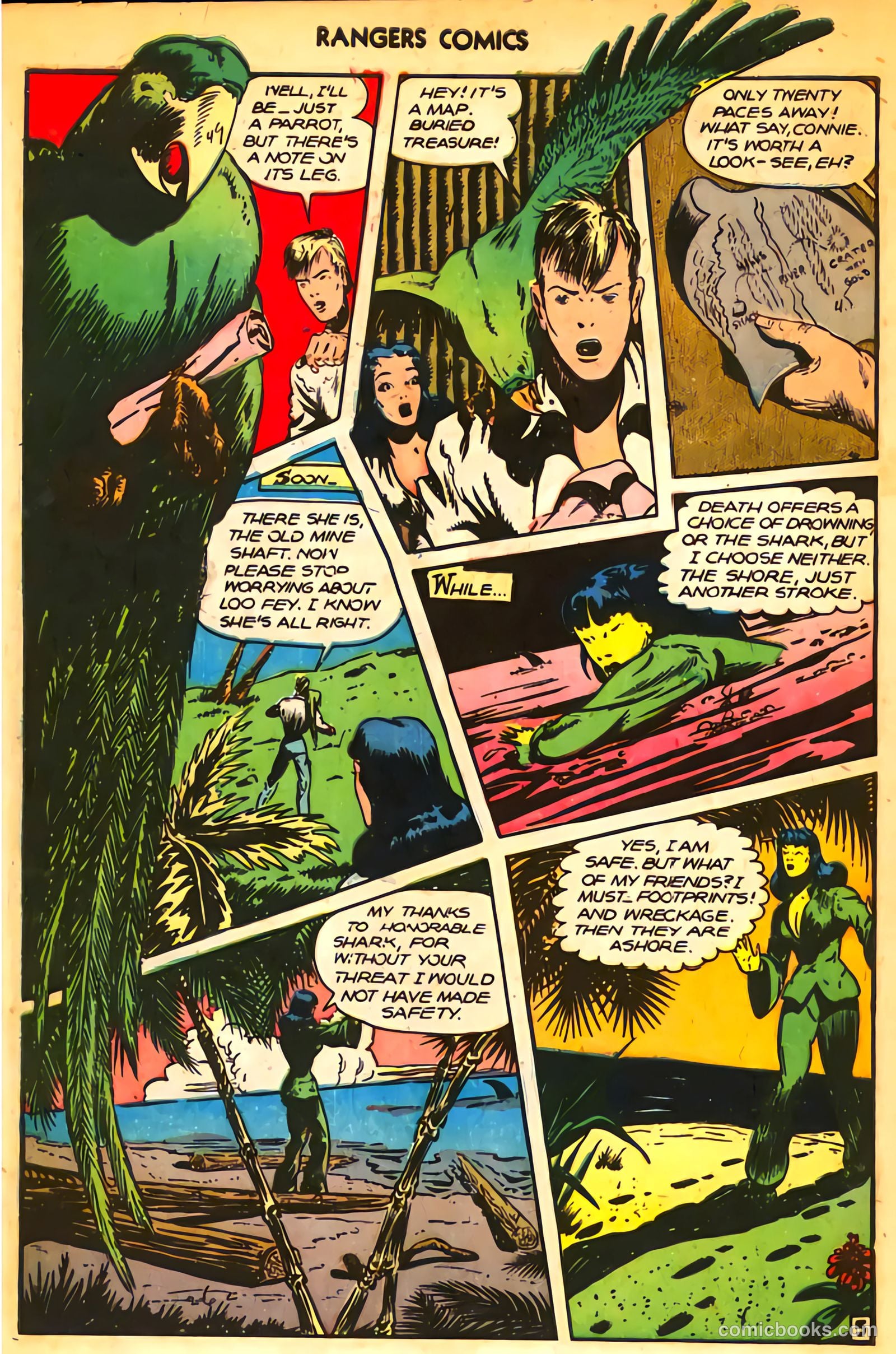 Rangers Comics #35 (1947) — page 49 of 53