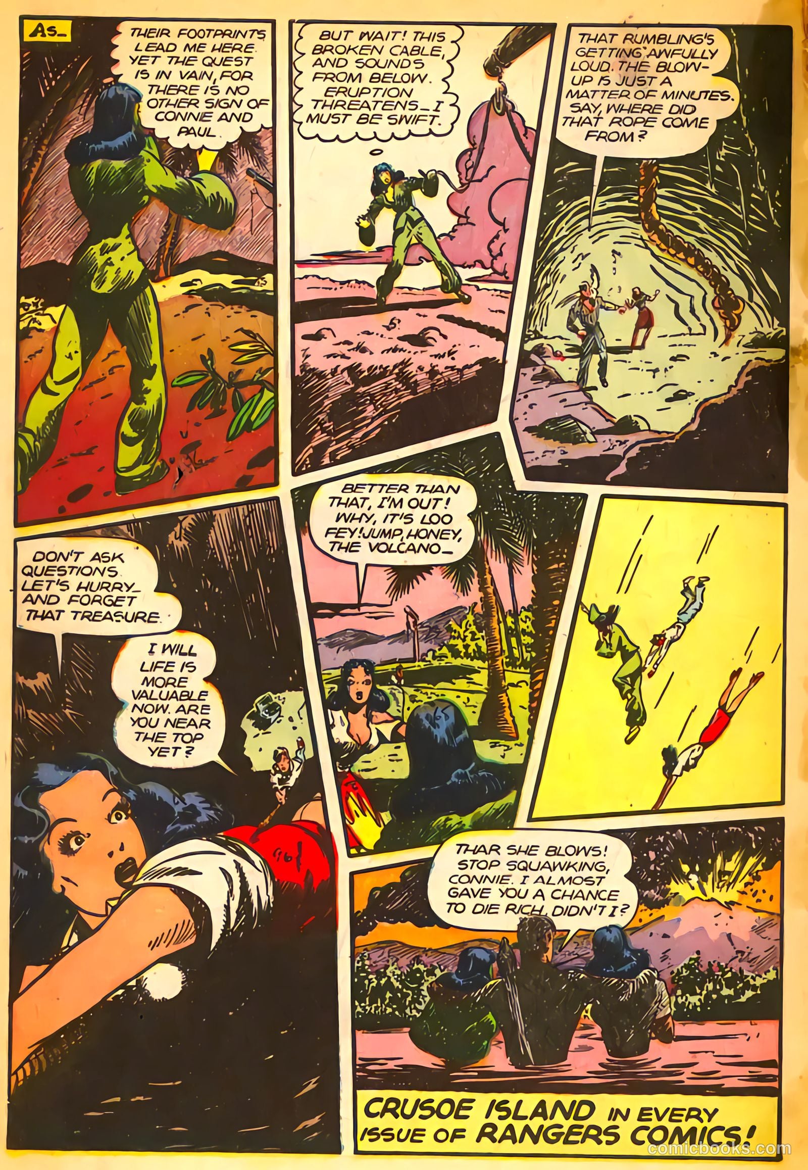 Rangers Comics #35 (1947) — page 51 of 53