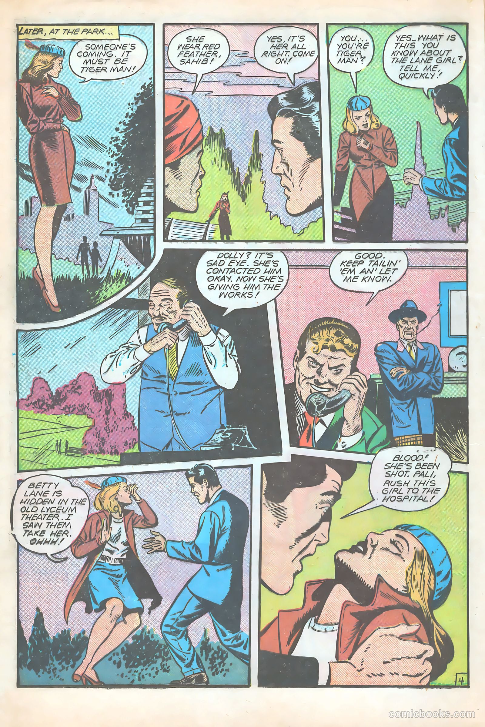 Rangers Comics #36 (1947) — page 17 of 53