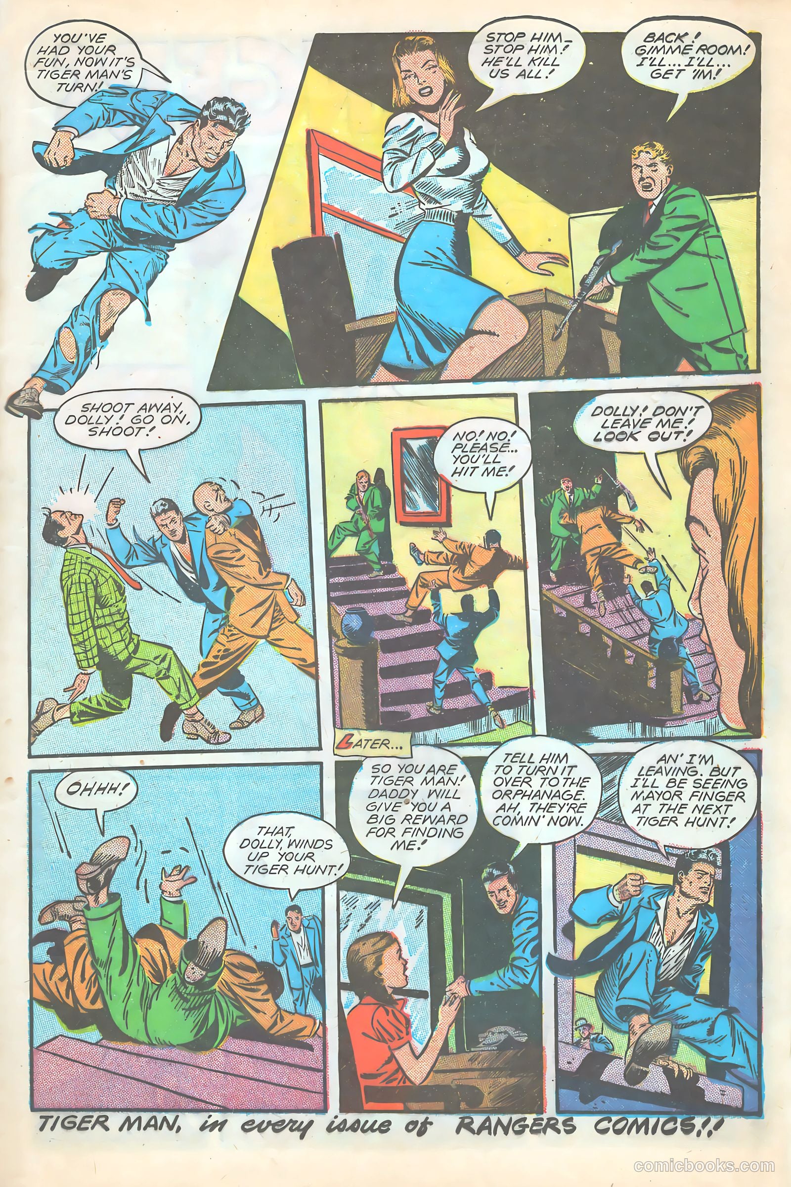 Rangers Comics #36 (1947) — page 22 of 53