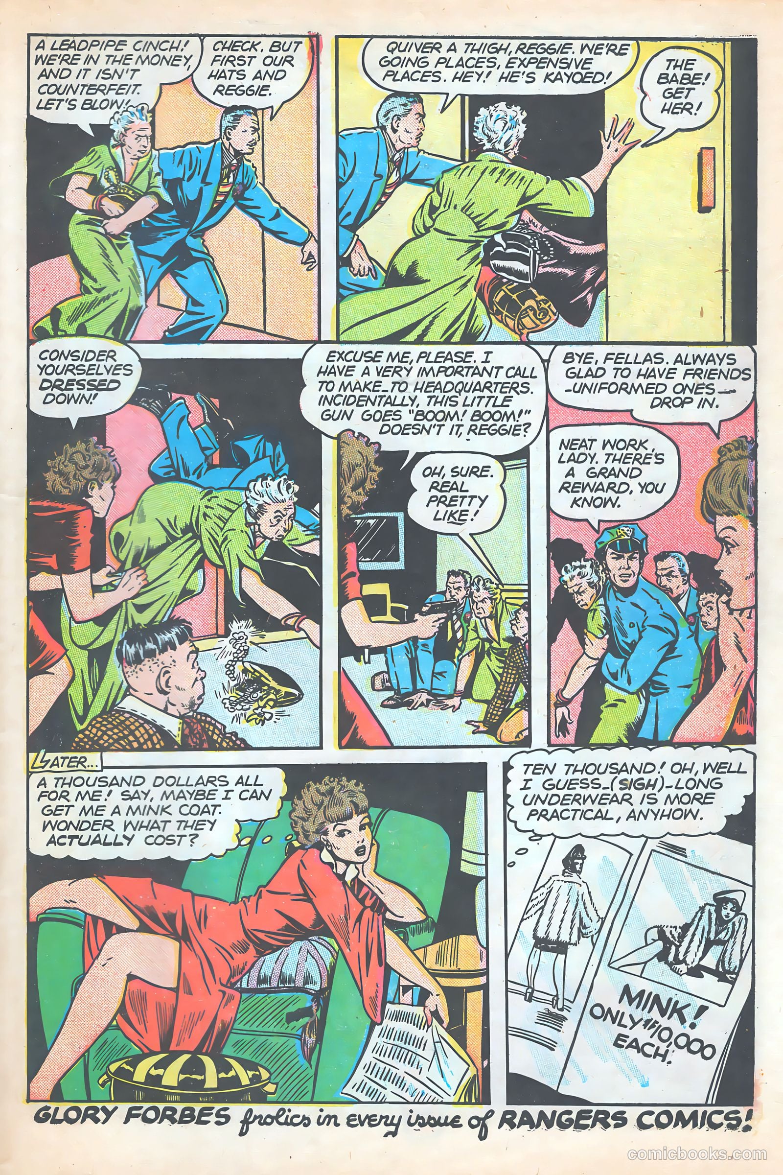 Rangers Comics #36 (1947) — page 44 of 53