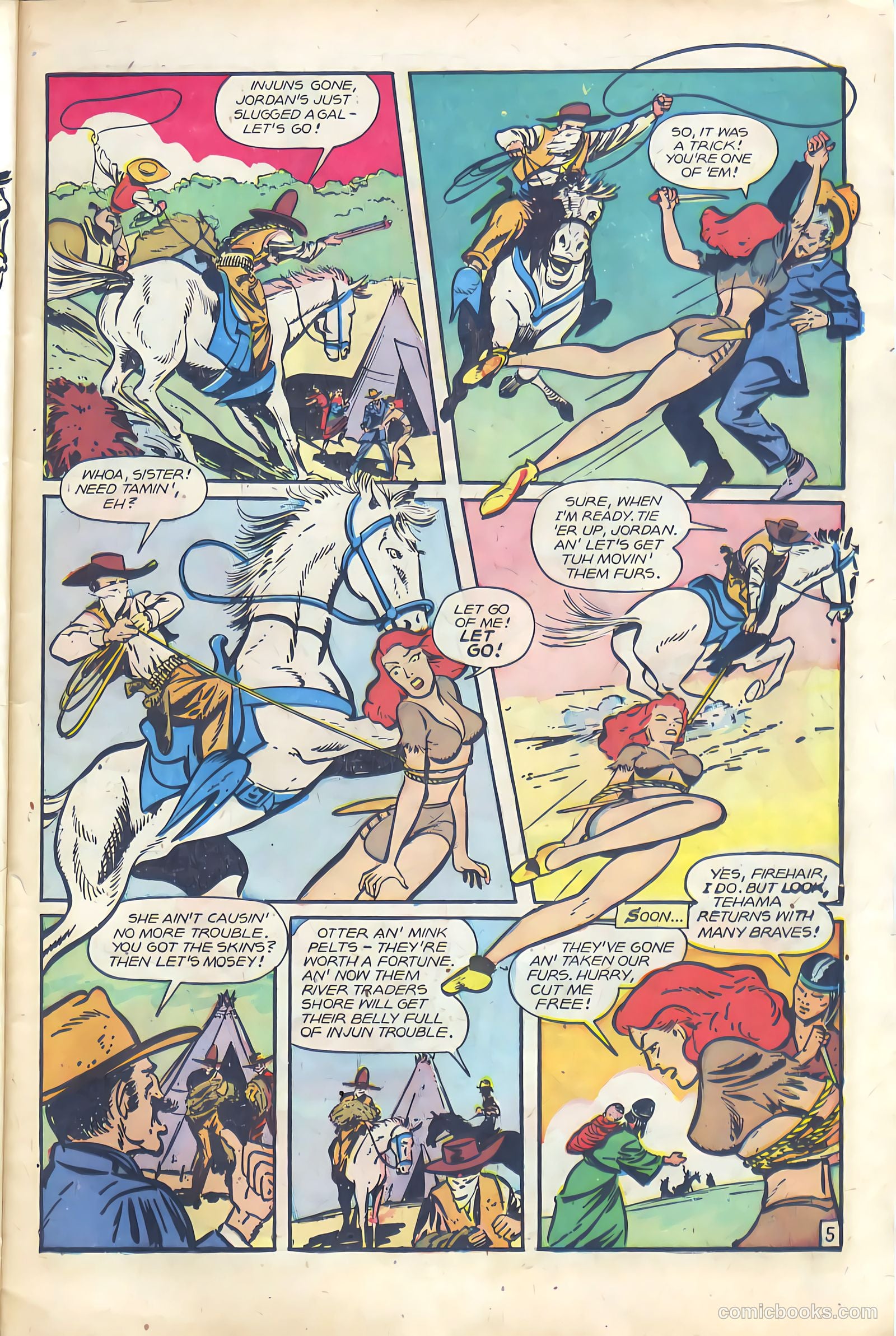 Rangers Comics #37 (1947) — page 7 of 52