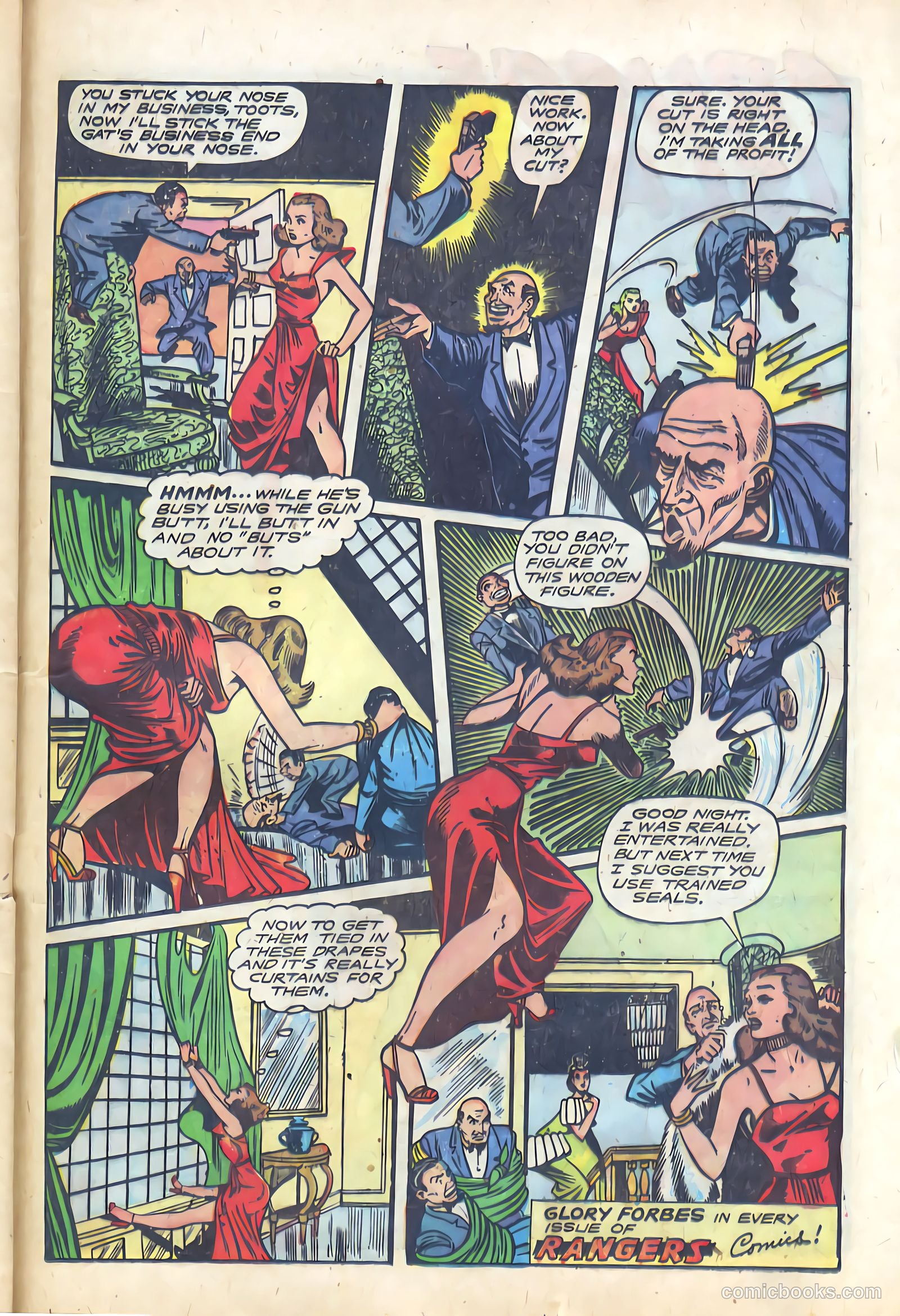 Rangers Comics #37 (1947) — page 33 of 52