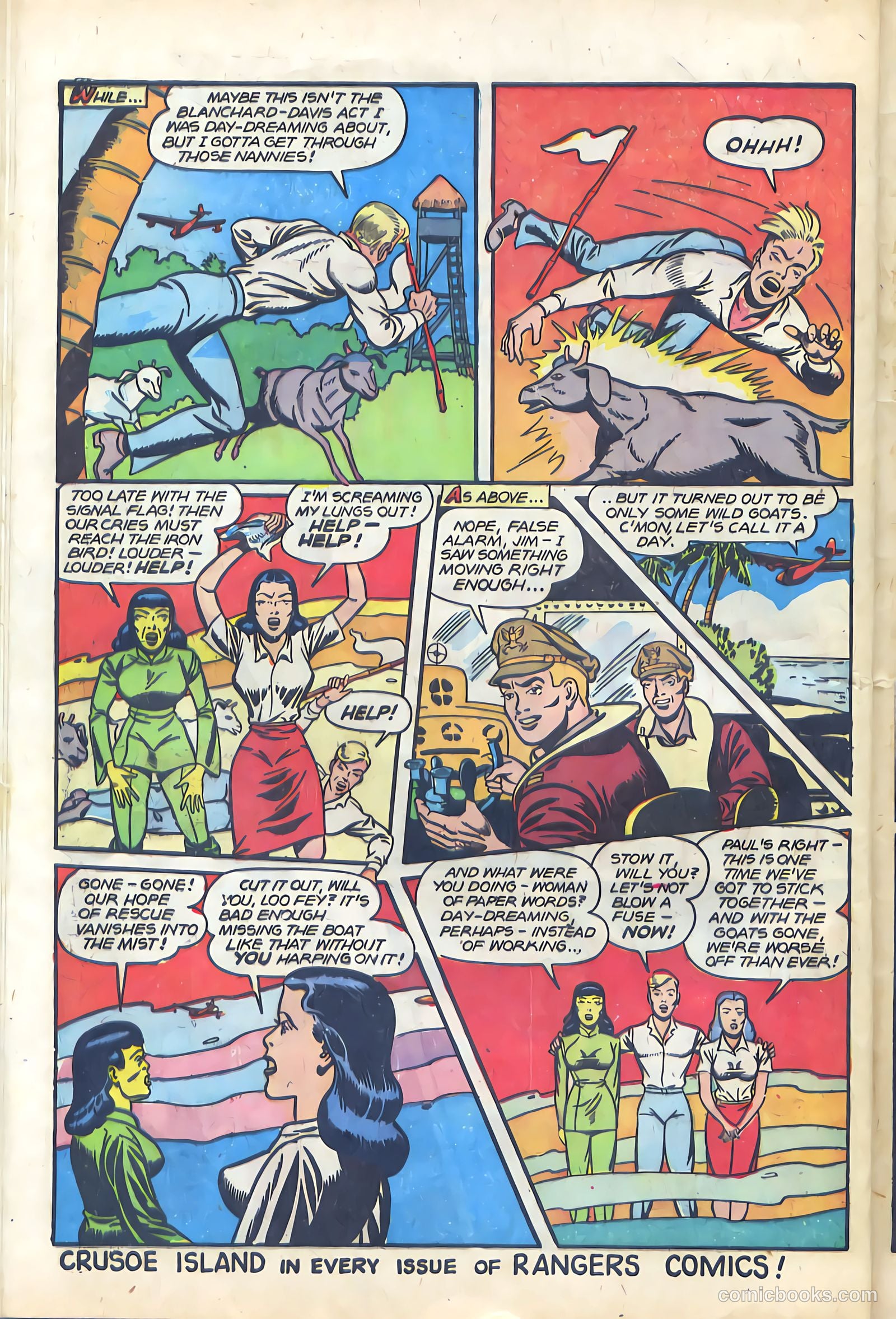 Rangers Comics #37 (1947) — page 40 of 52