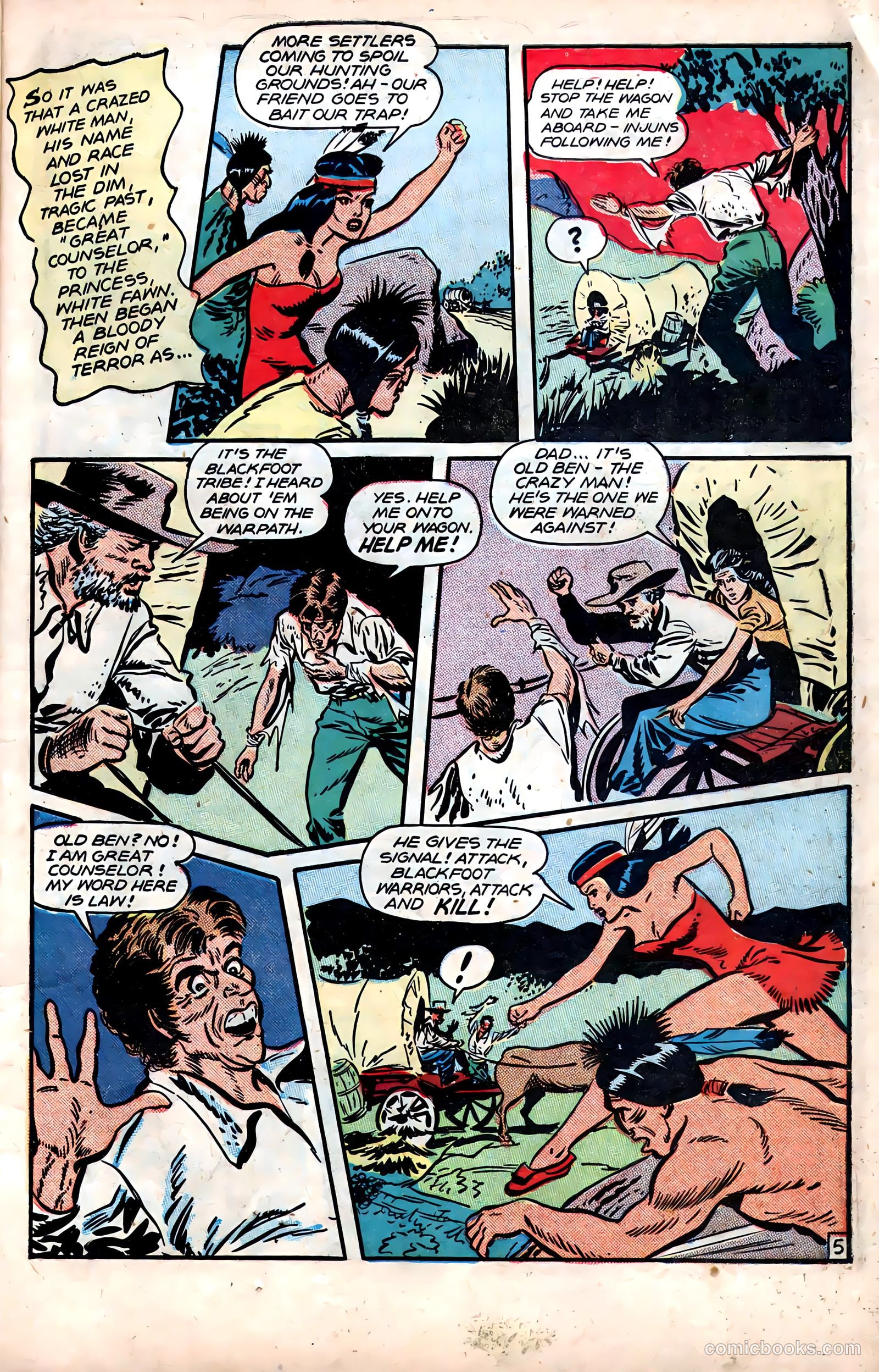 Rangers Comics #38 (1947) — page 7 of 52