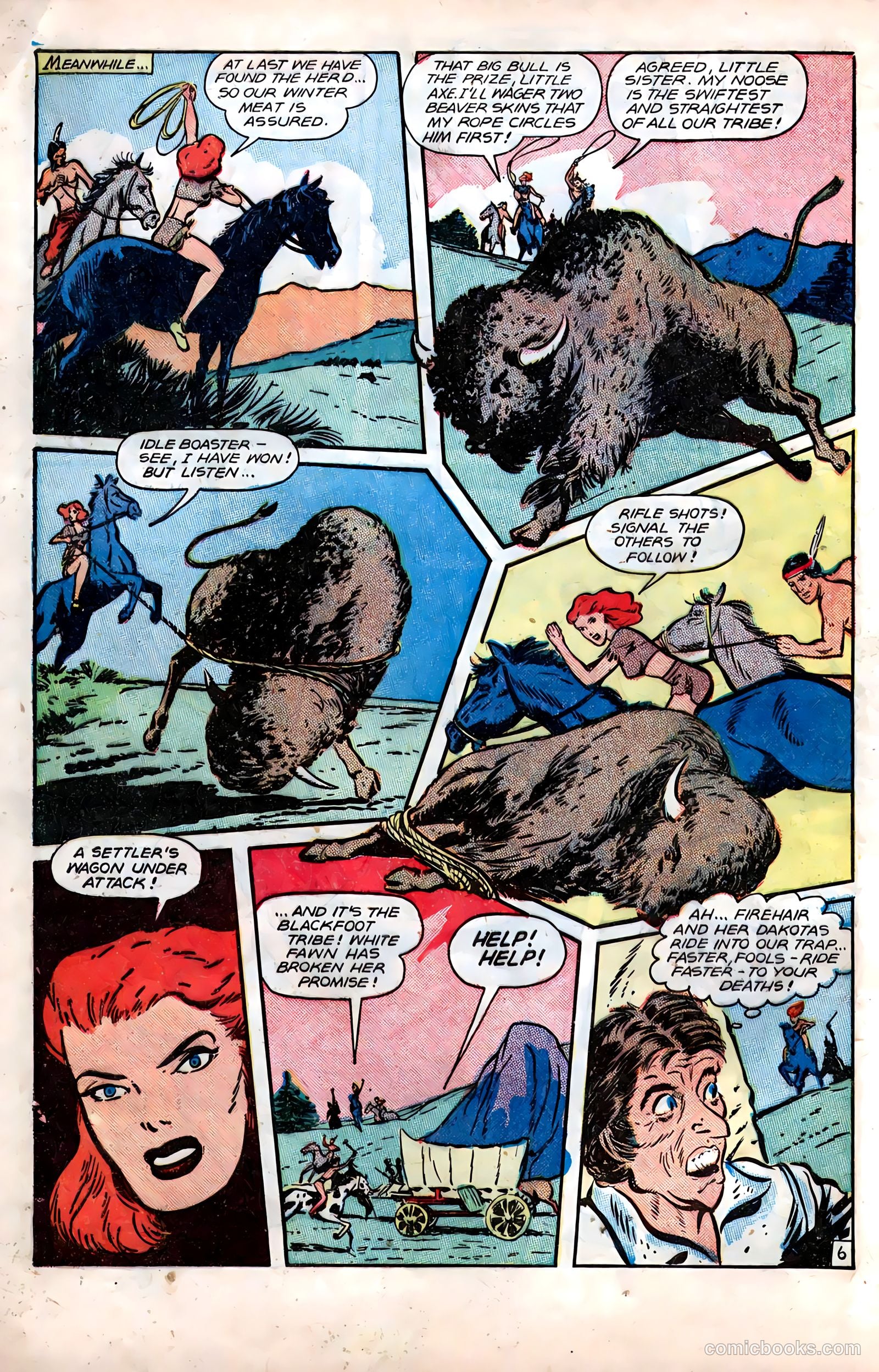 Rangers Comics #38 (1947) — page 8 of 52