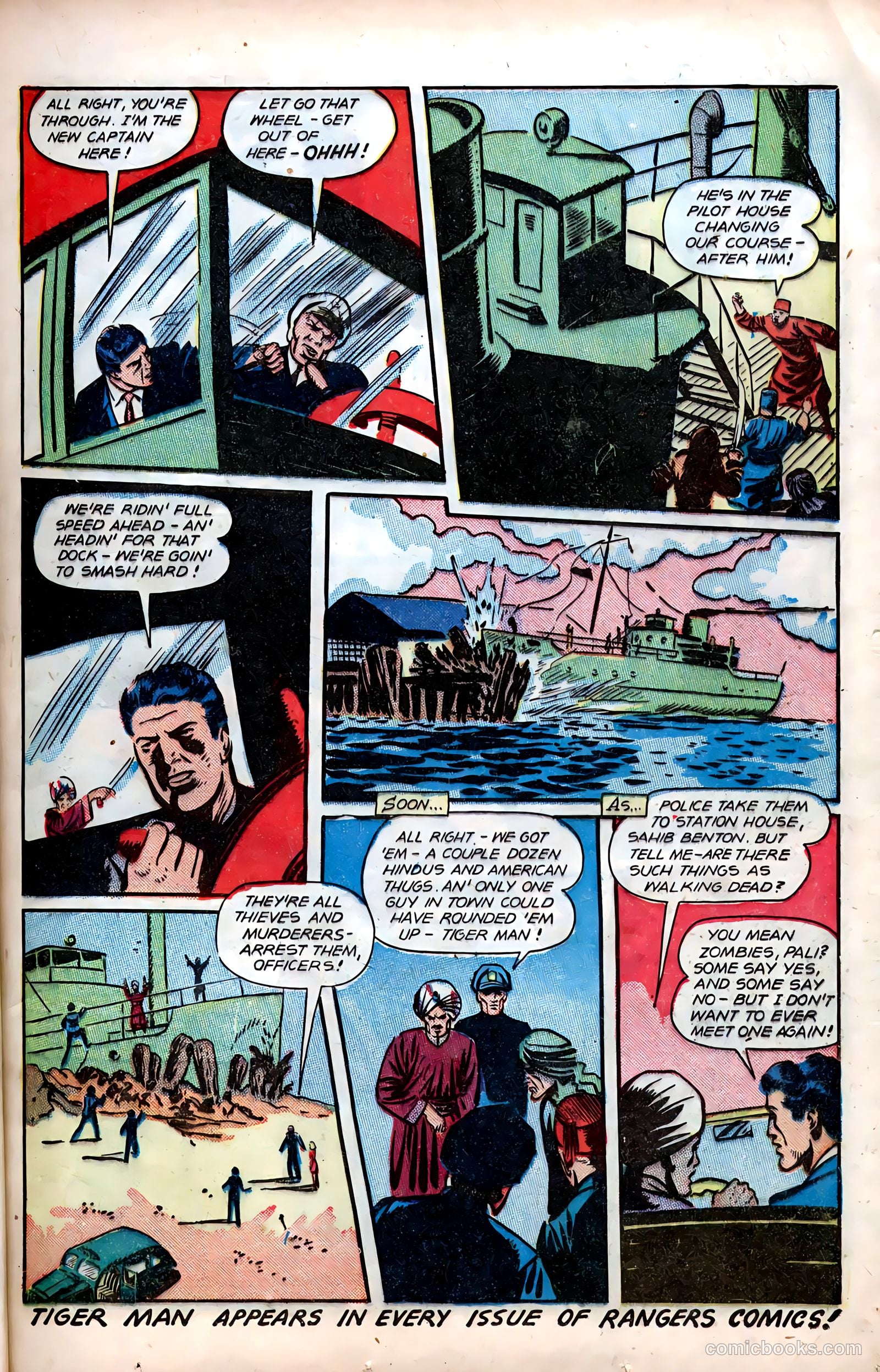 Rangers Comics #38 (1947) — page 21 of 52