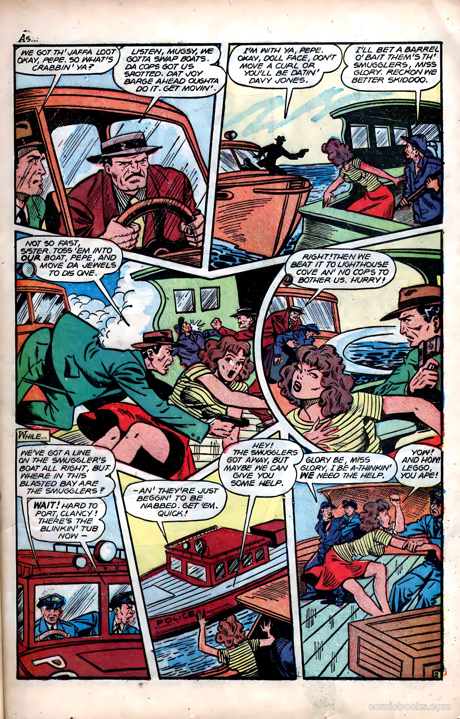 Rangers Comics #38 (1947) — page 23 of 52