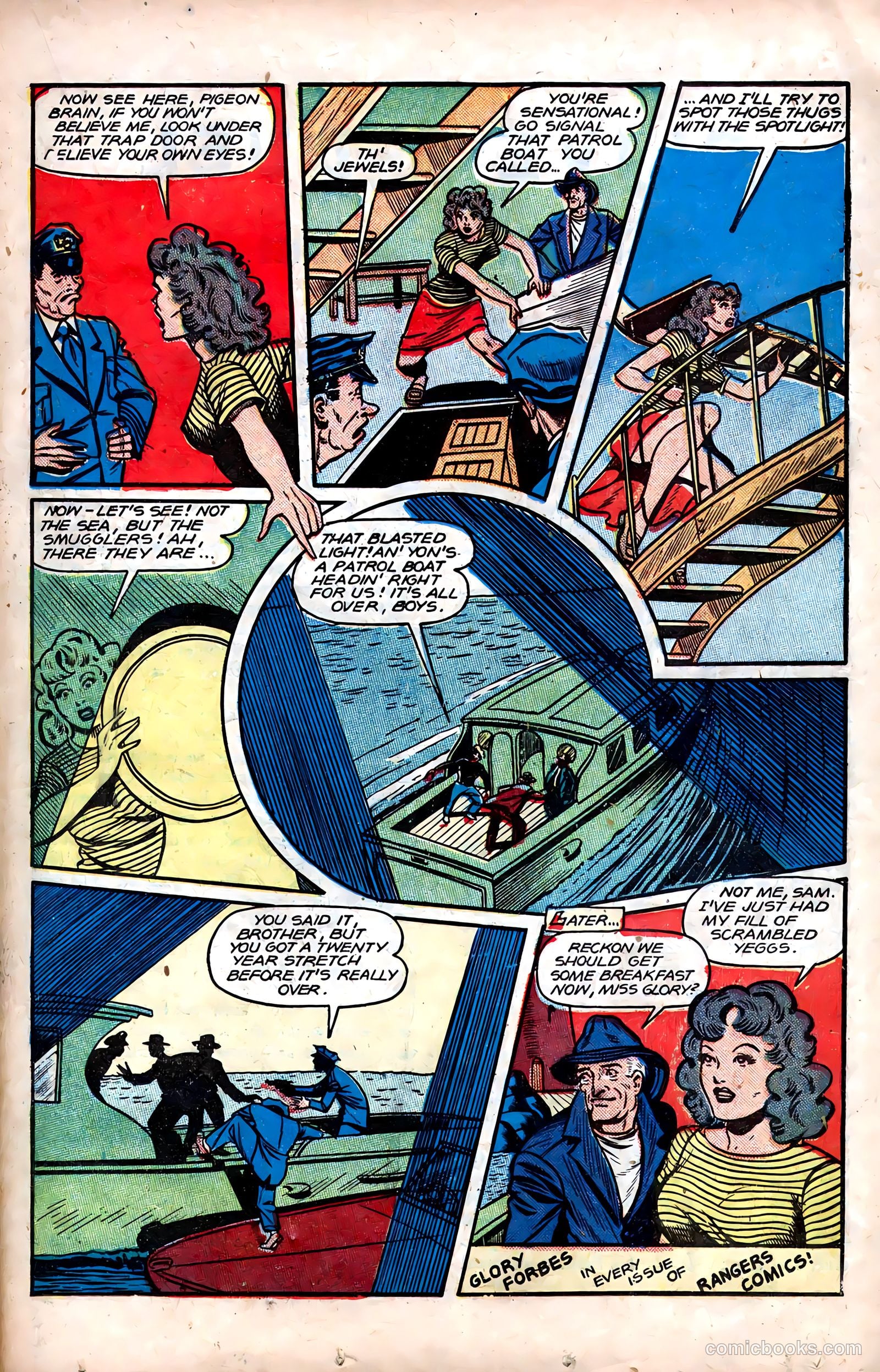Rangers Comics #38 (1947) — page 27 of 52