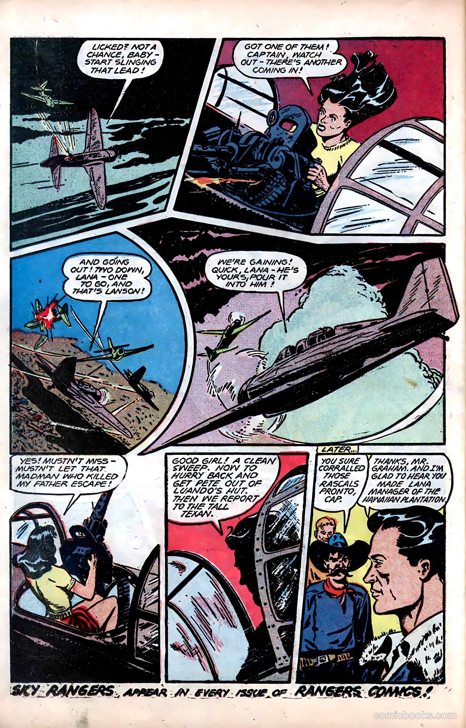 Rangers Comics #38 (1947) — page 36 of 52