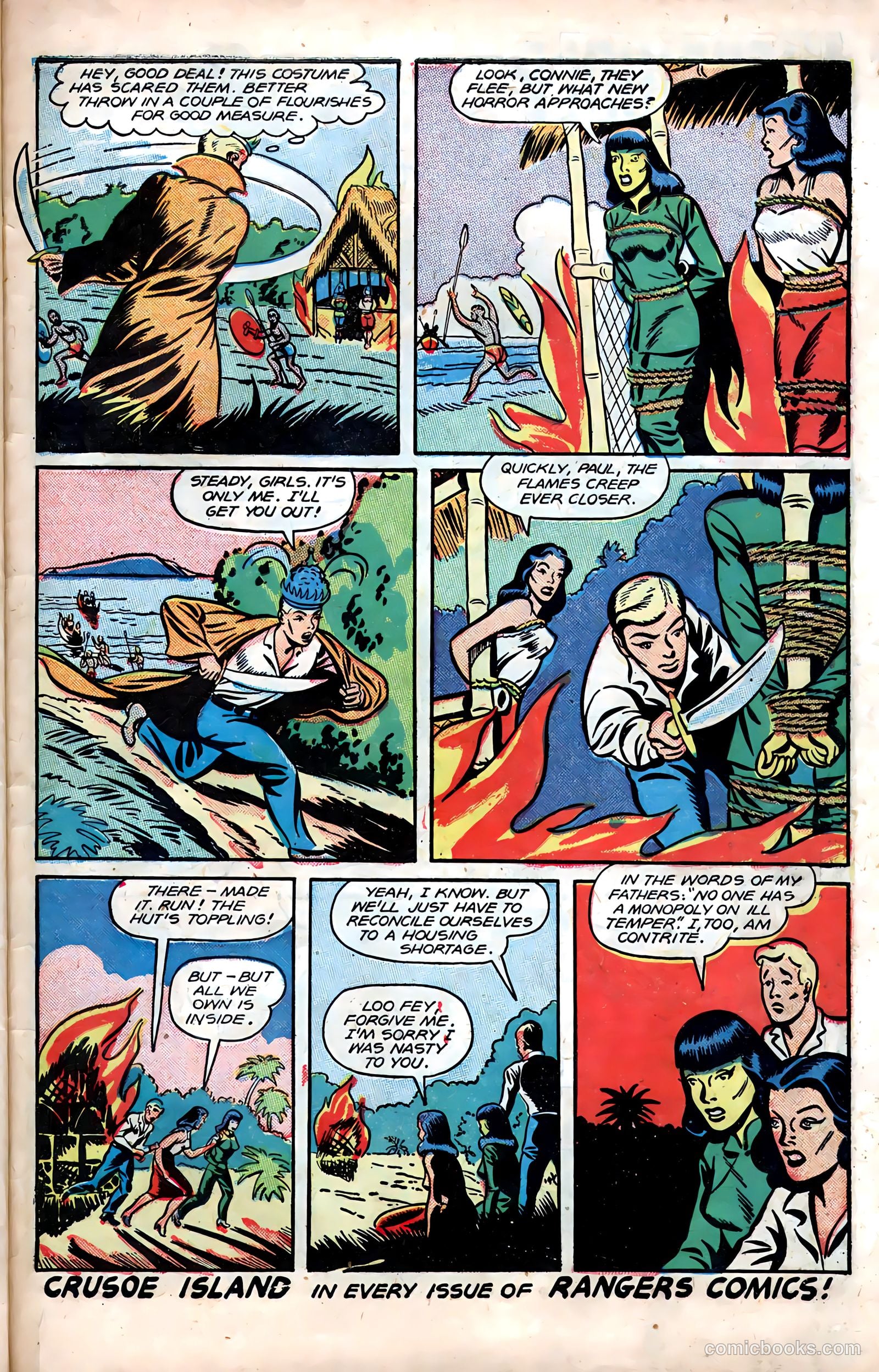 Rangers Comics #38 (1947) — page 43 of 52
