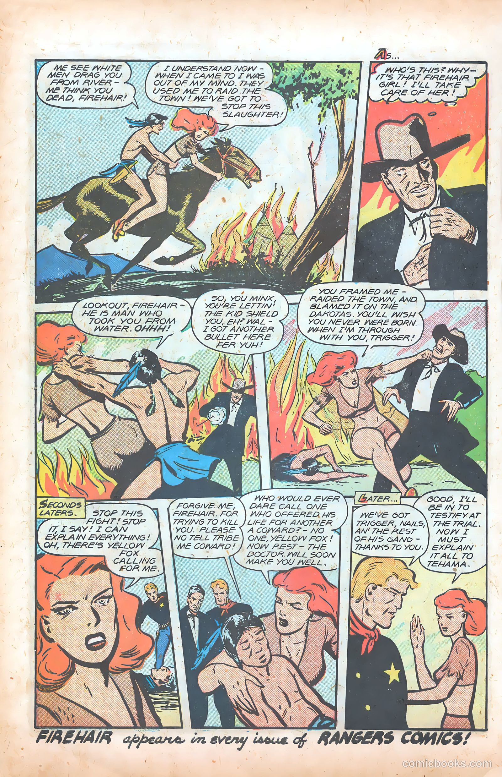Rangers Comics #39 (1948) — page 12 of 52
