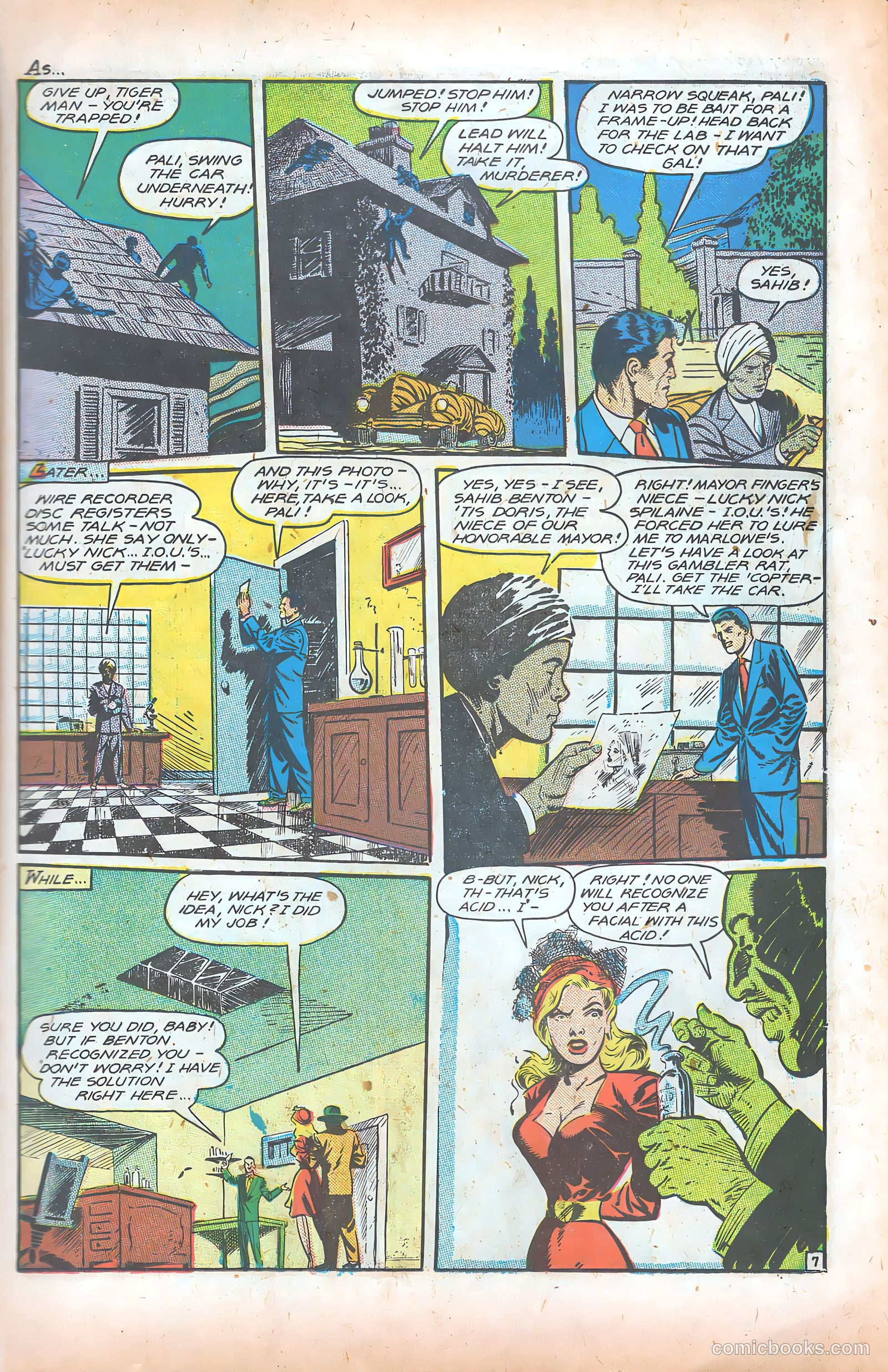 Rangers Comics #39 (1948) — page 19 of 52