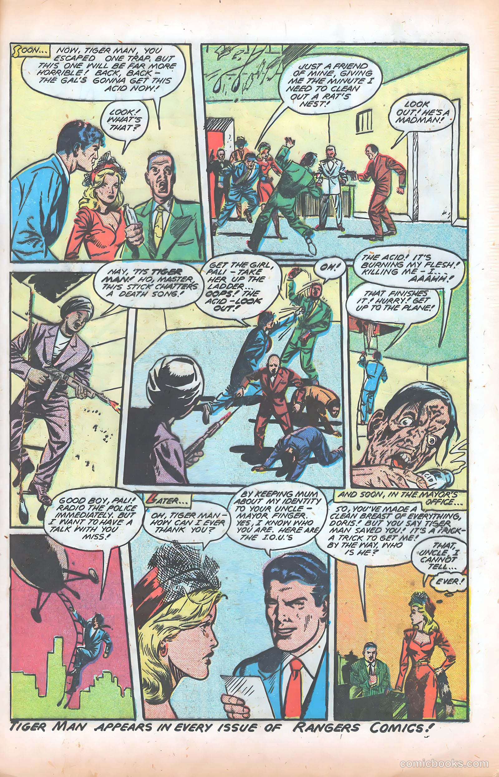 Rangers Comics #39 (1948) — page 21 of 52
