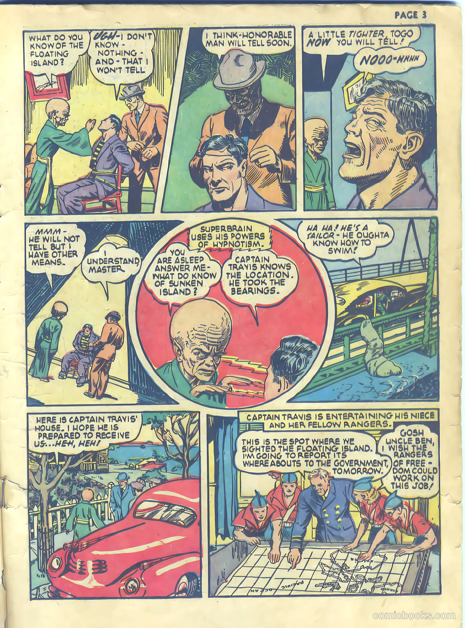 Rangers Comics #4 (1942) — page 5 of 67