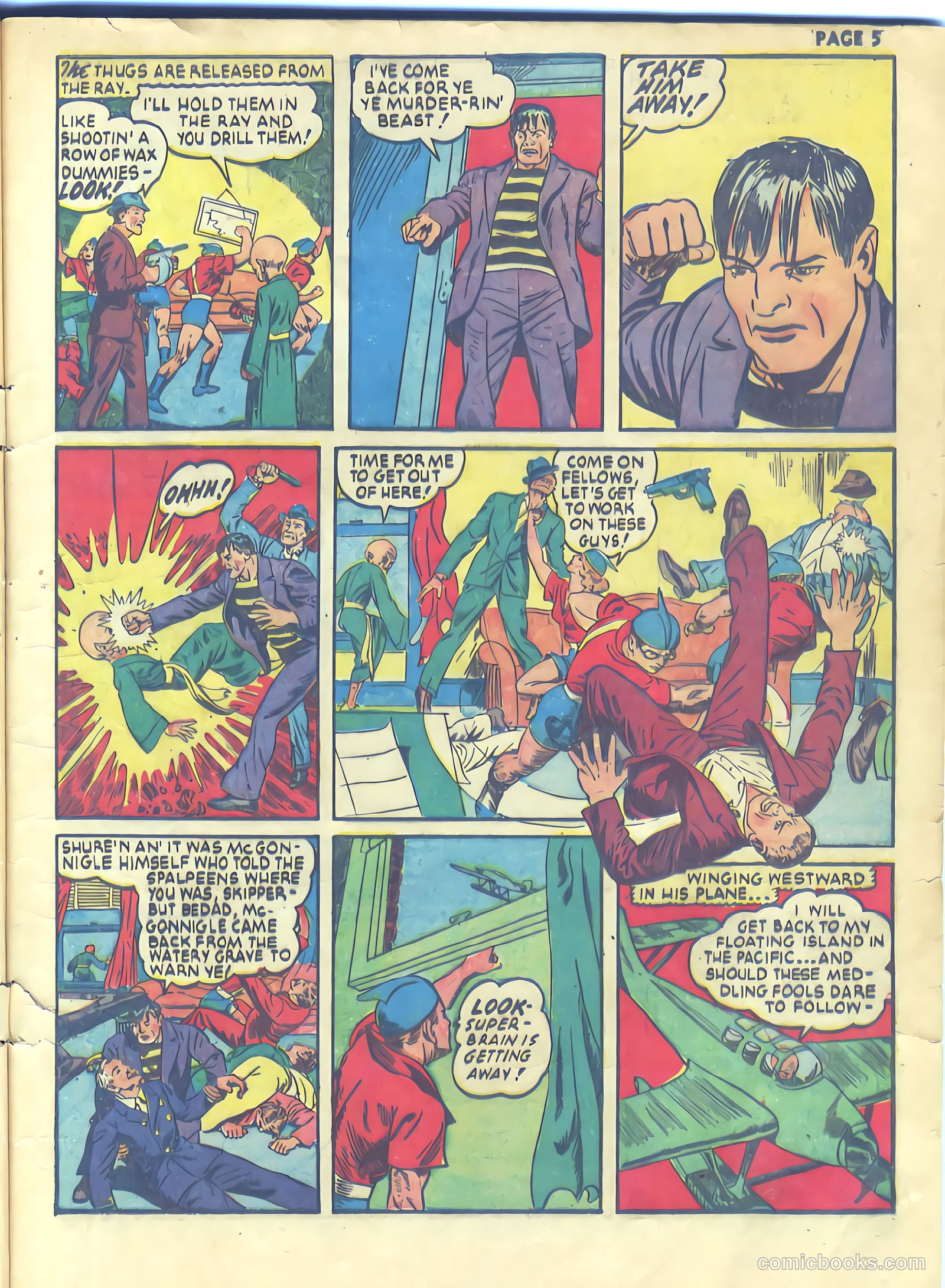 Rangers Comics #4 (1942) — page 7 of 67