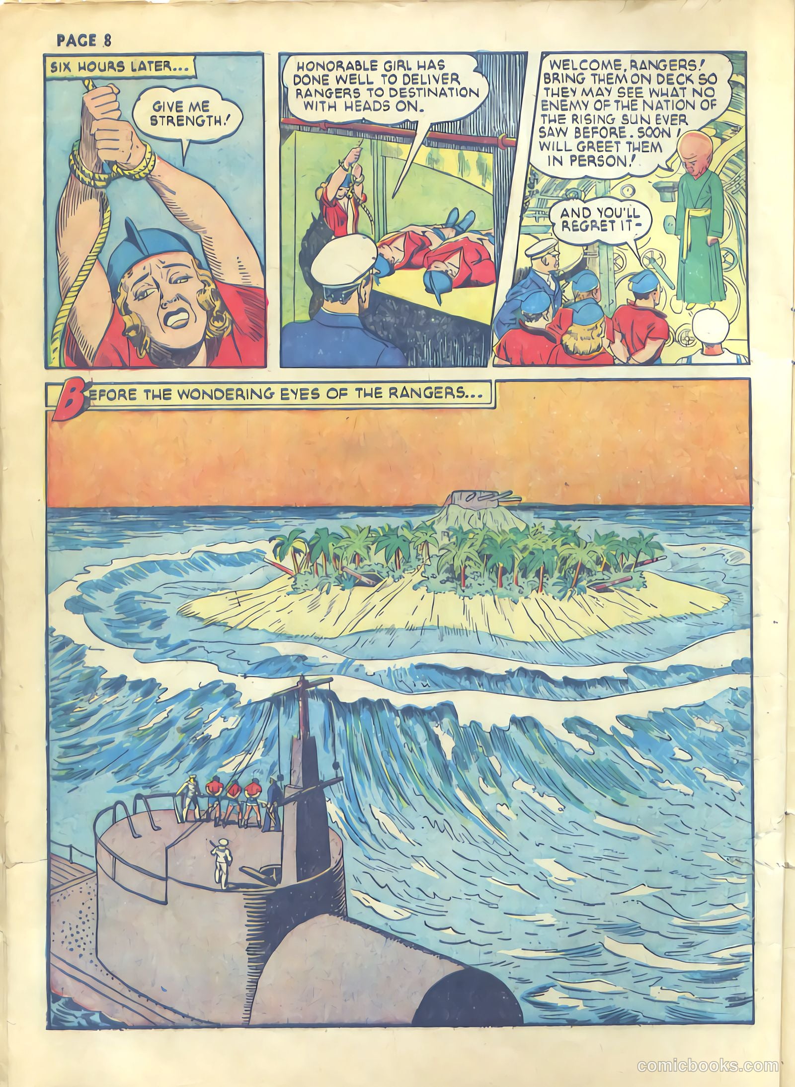 Rangers Comics #4 (1942) — page 10 of 67