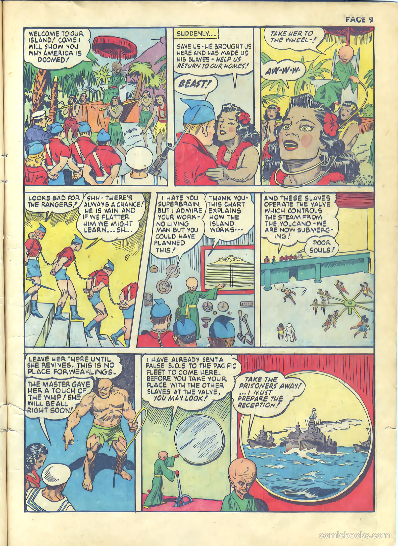 Rangers Comics #4 (1942) — page 11 of 67