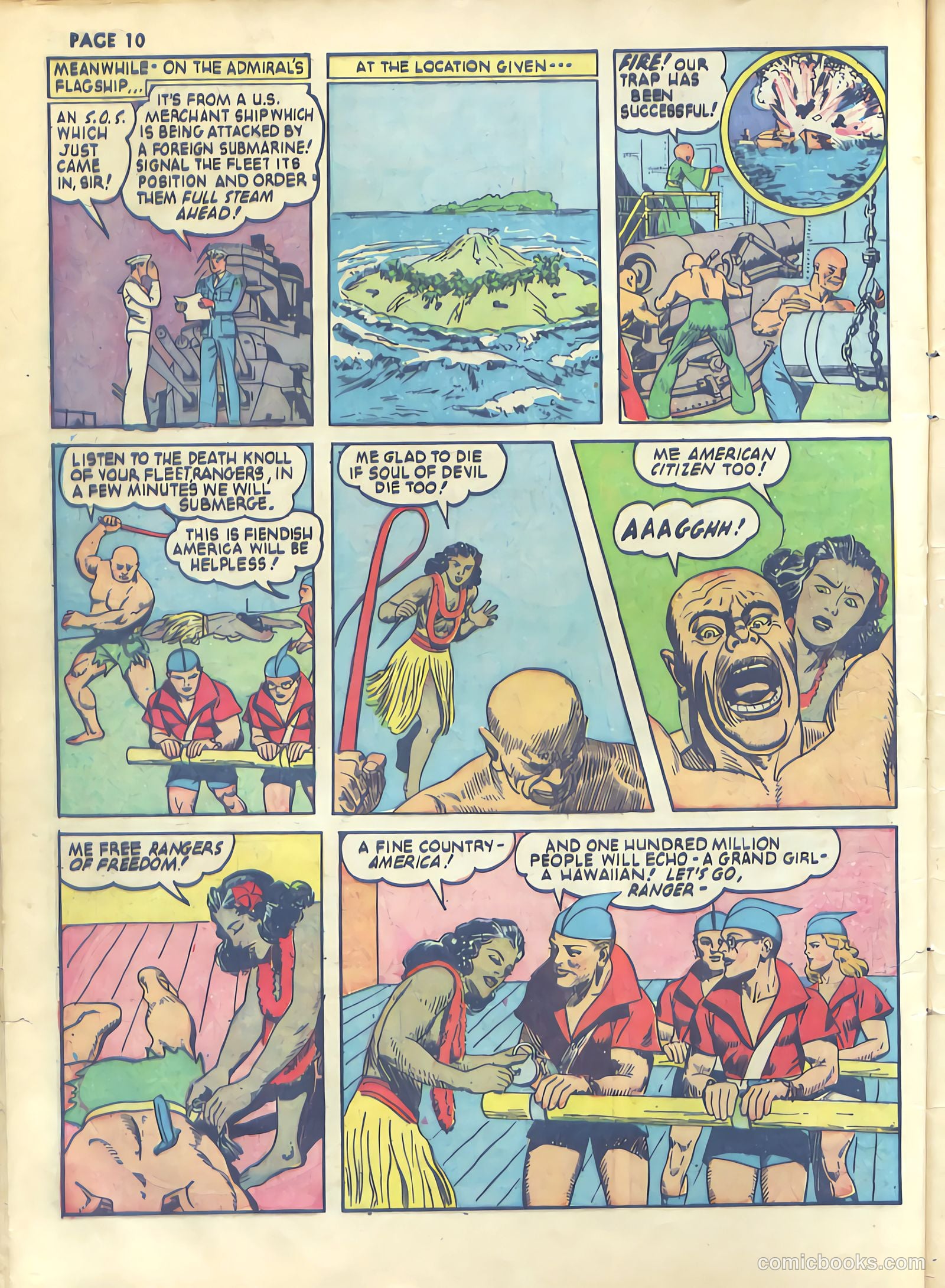 Rangers Comics #4 (1942) — page 12 of 67