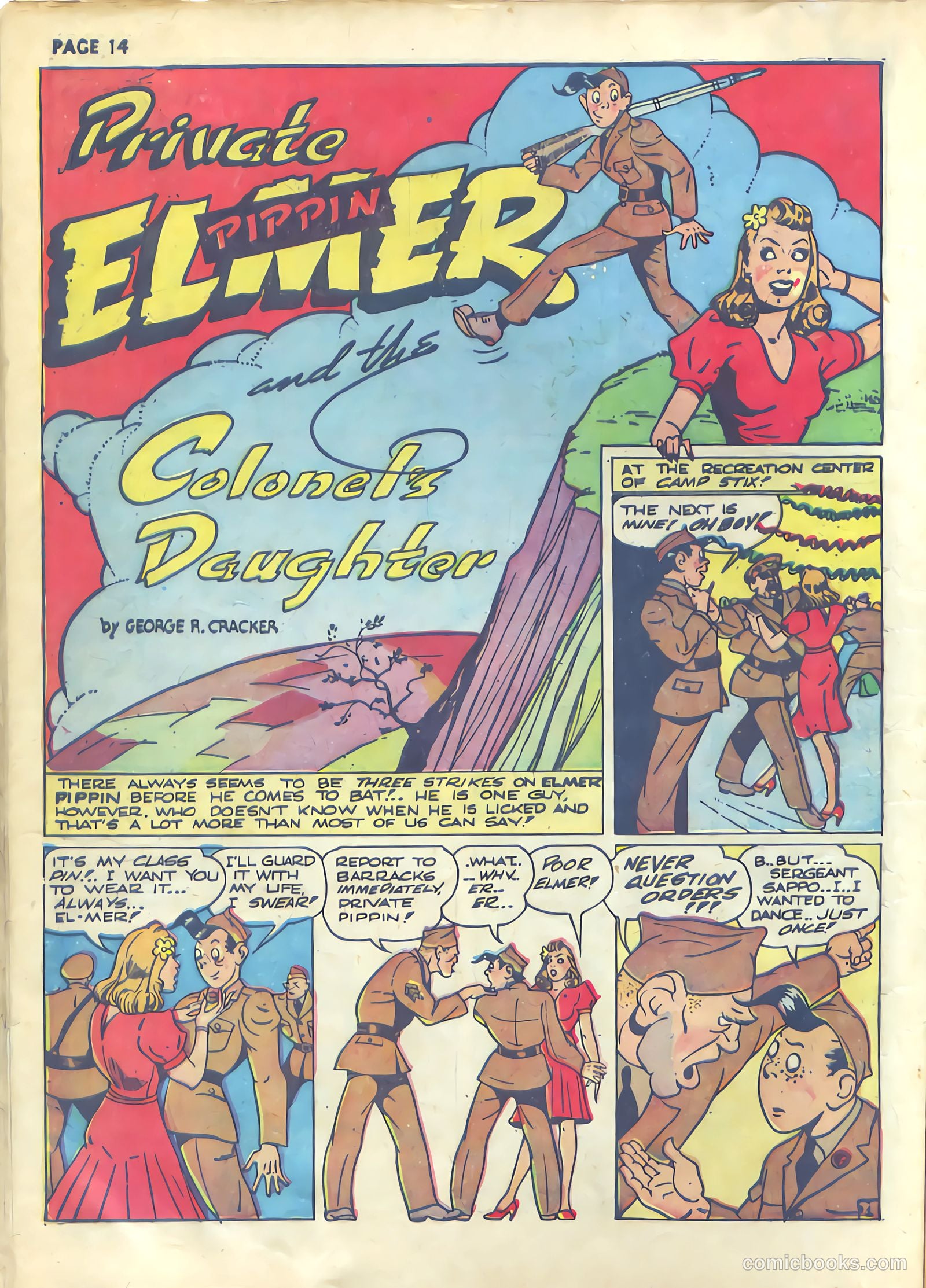 Rangers Comics #4 (1942) — page 16 of 67