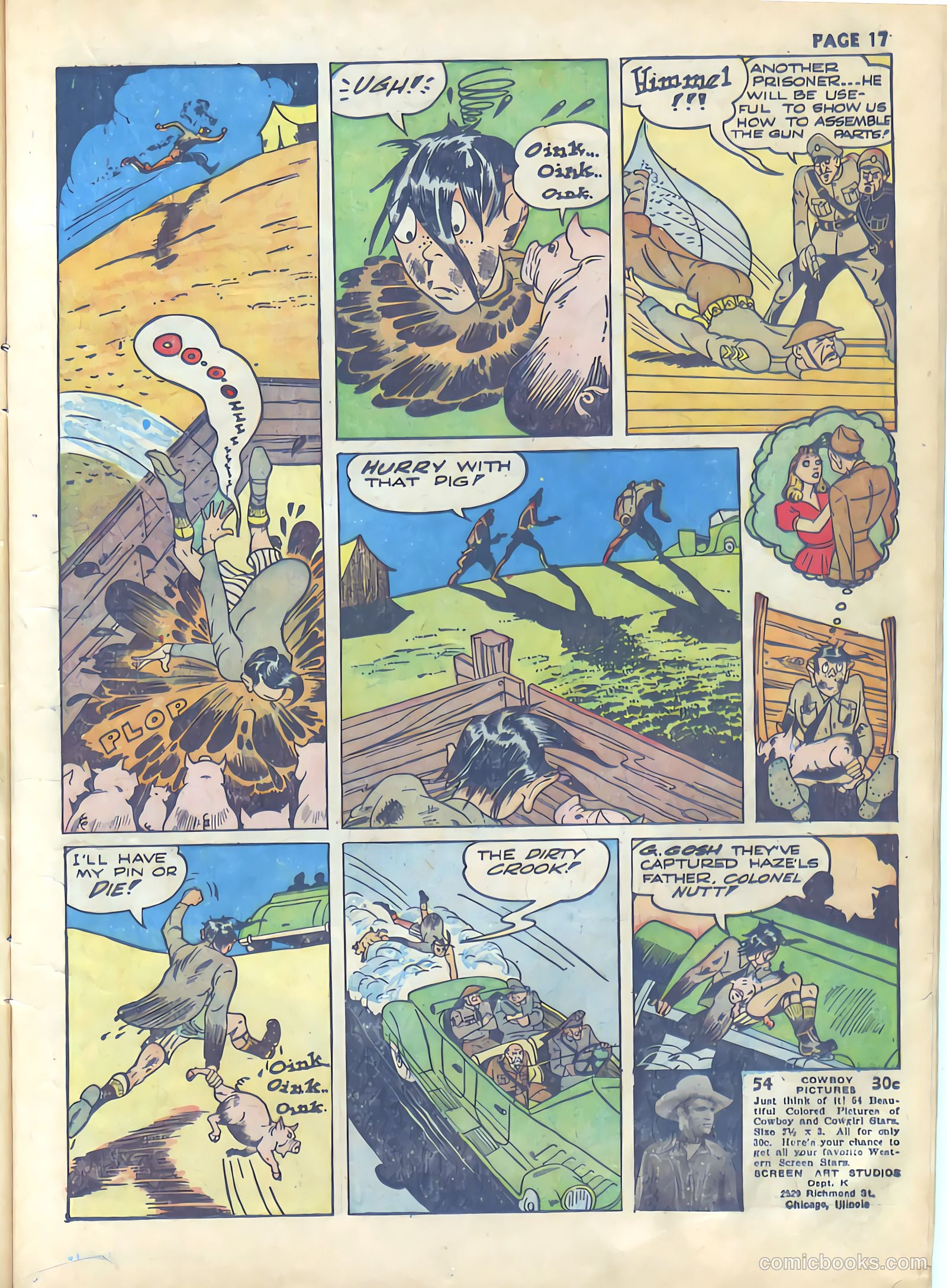 Rangers Comics #4 (1942) — page 19 of 67