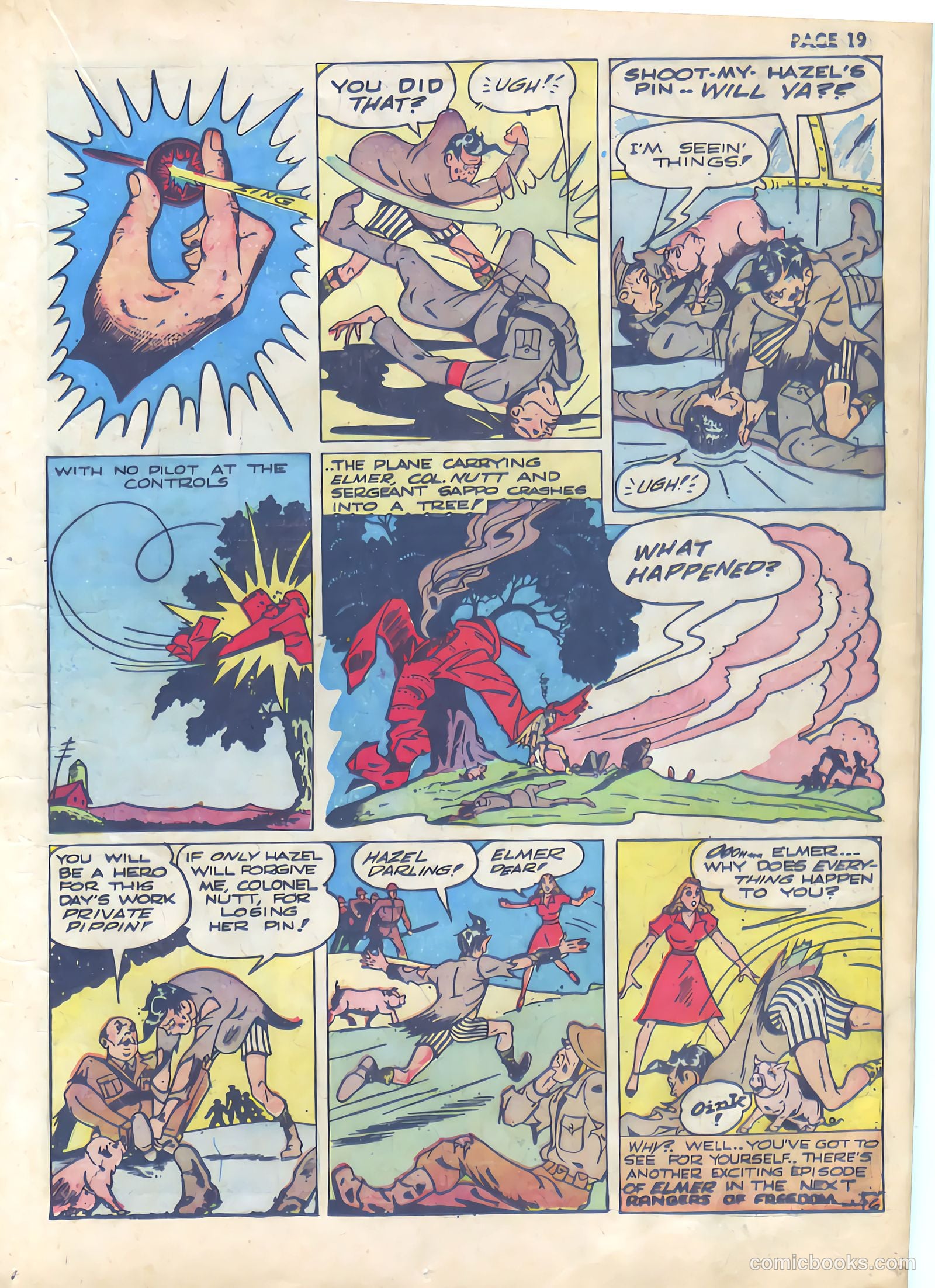 Rangers Comics #4 (1942) — page 21 of 67
