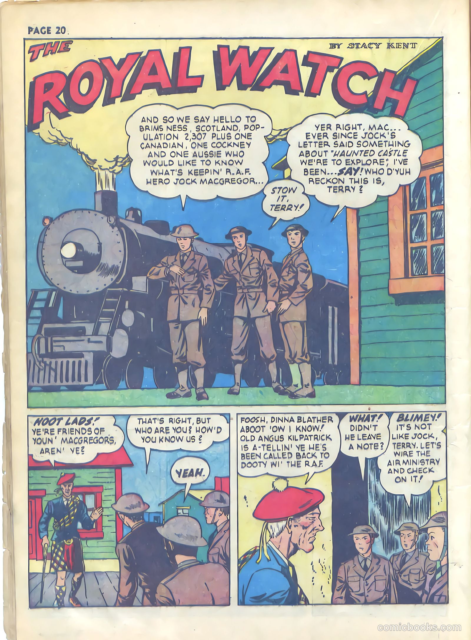Rangers Comics #4 (1942) — page 22 of 67