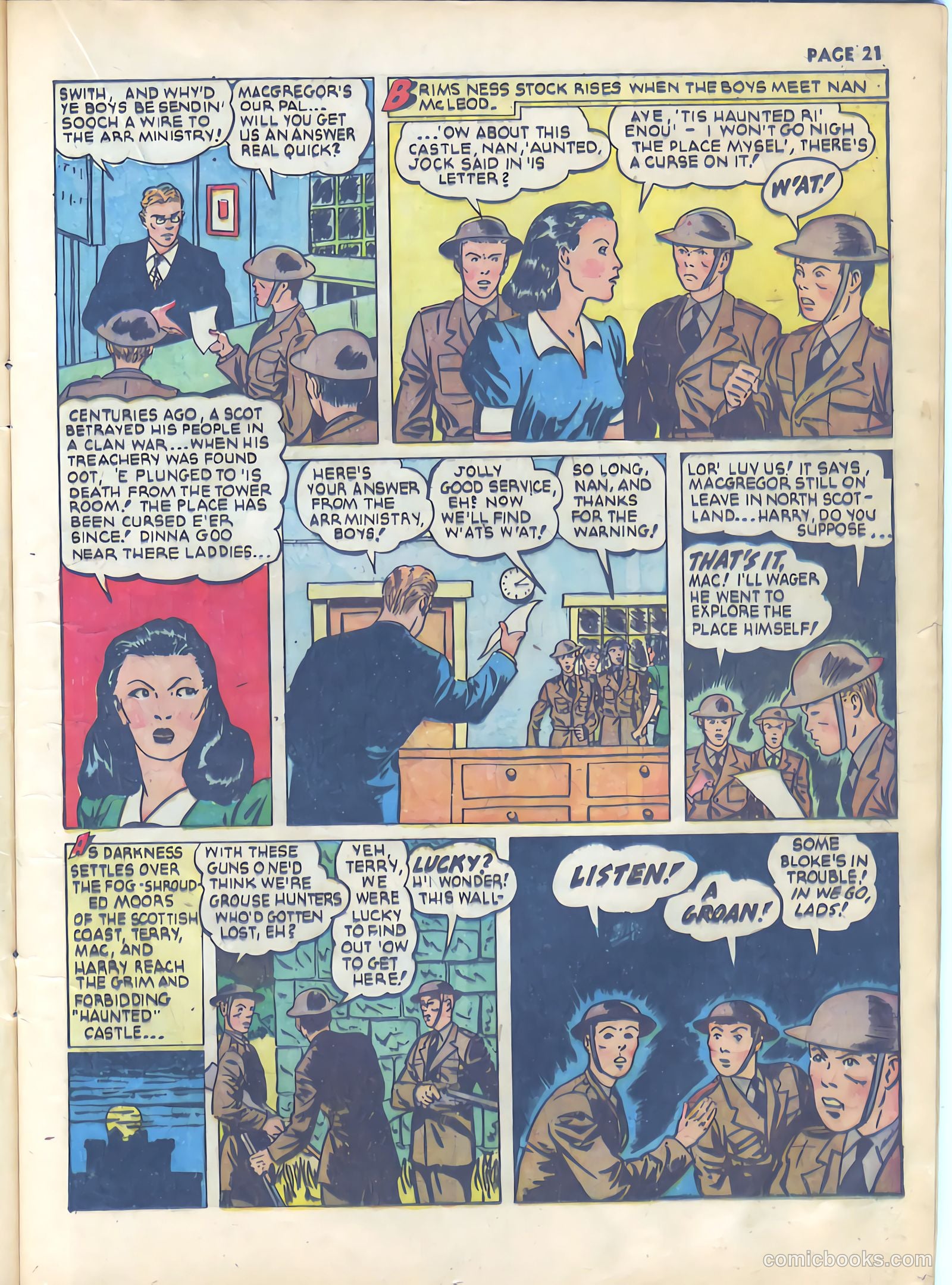 Rangers Comics #4 (1942) — page 23 of 67
