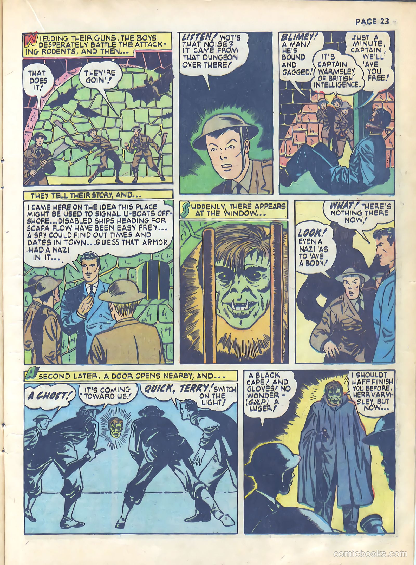 Rangers Comics #4 (1942) — page 25 of 67