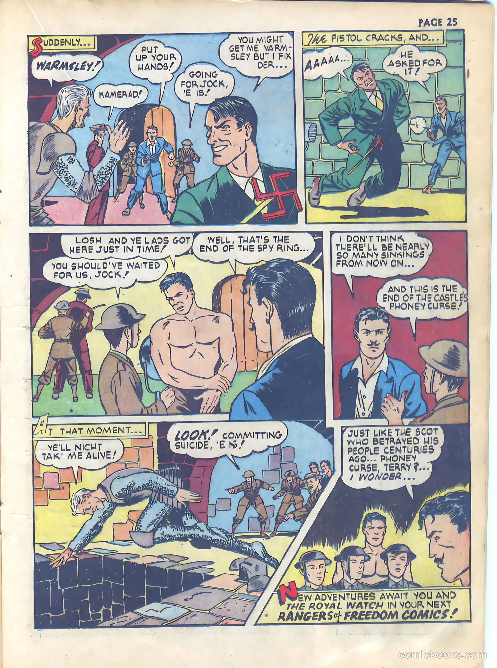 Rangers Comics #4 (1942) — page 27 of 67