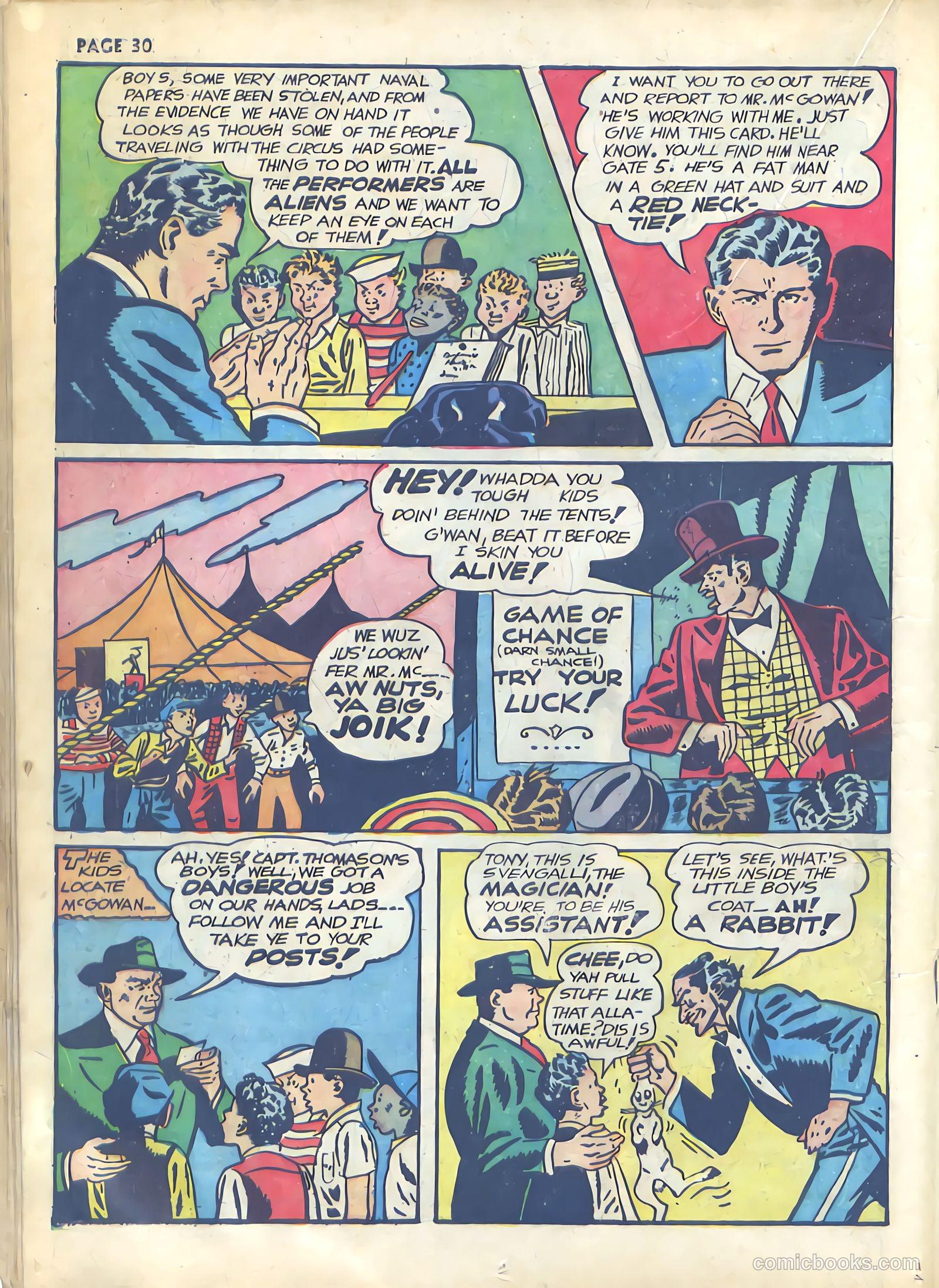 Rangers Comics #4 (1942) — page 32 of 67