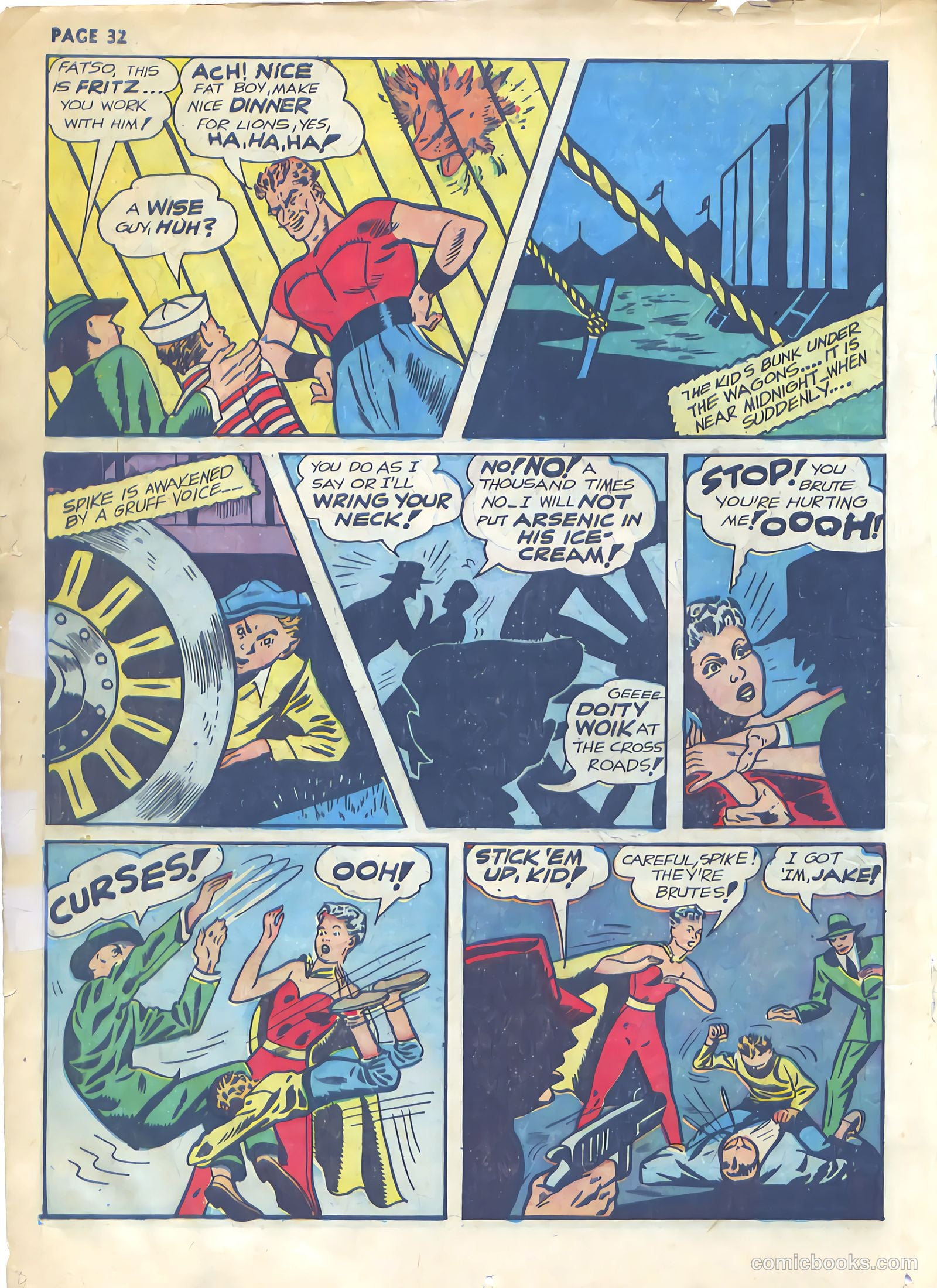 Rangers Comics #4 (1942) — page 34 of 67