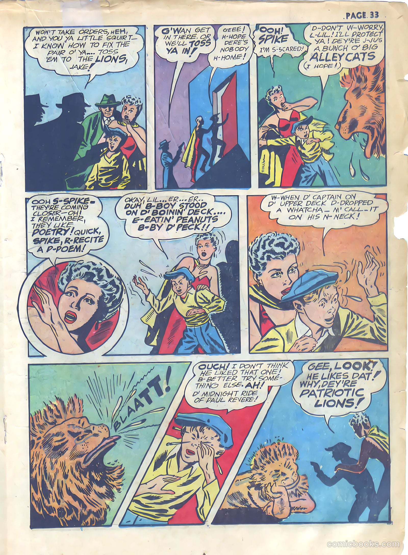 Rangers Comics #4 (1942) — page 35 of 67