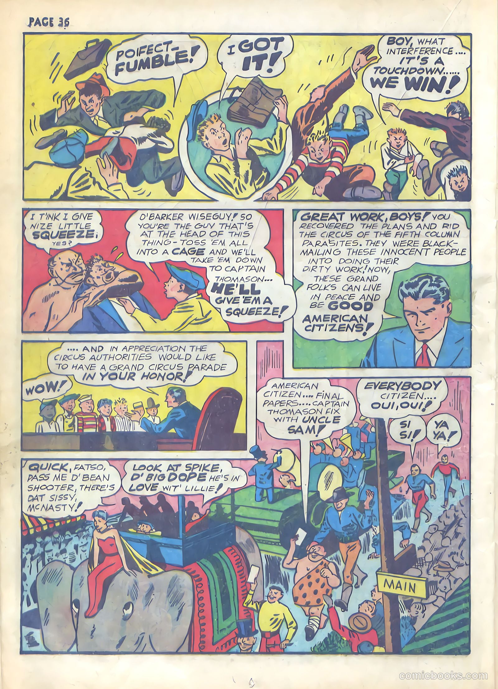 Rangers Comics #4 (1942) — page 38 of 67