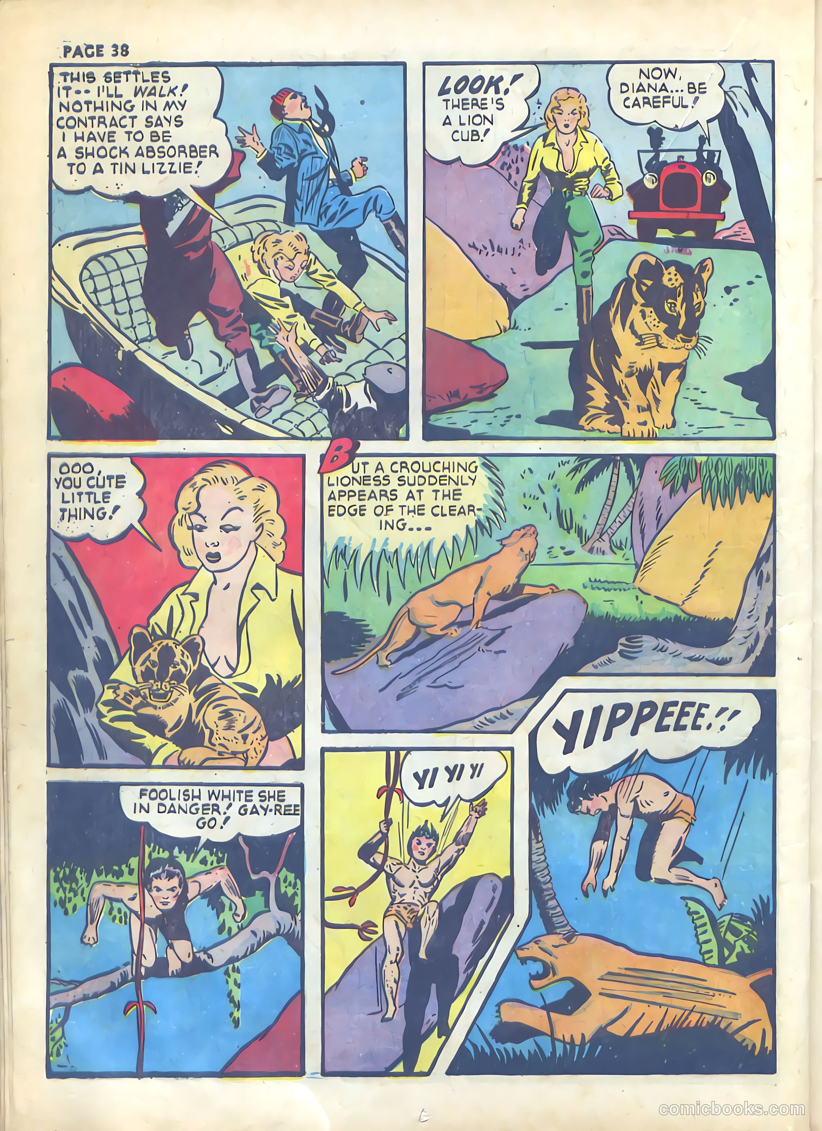 Rangers Comics #4 (1942) — page 40 of 67