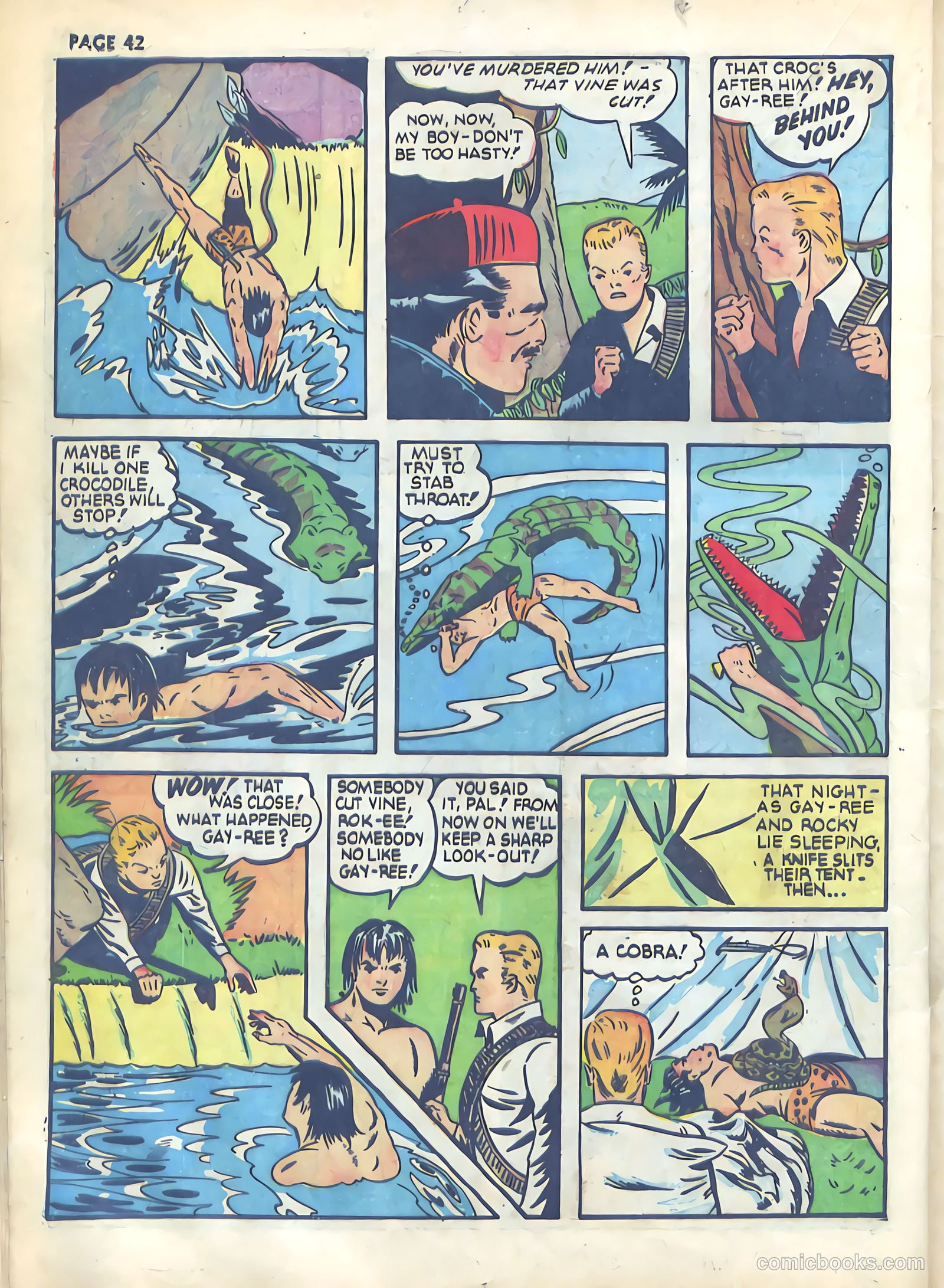 Rangers Comics #4 (1942) — page 44 of 67