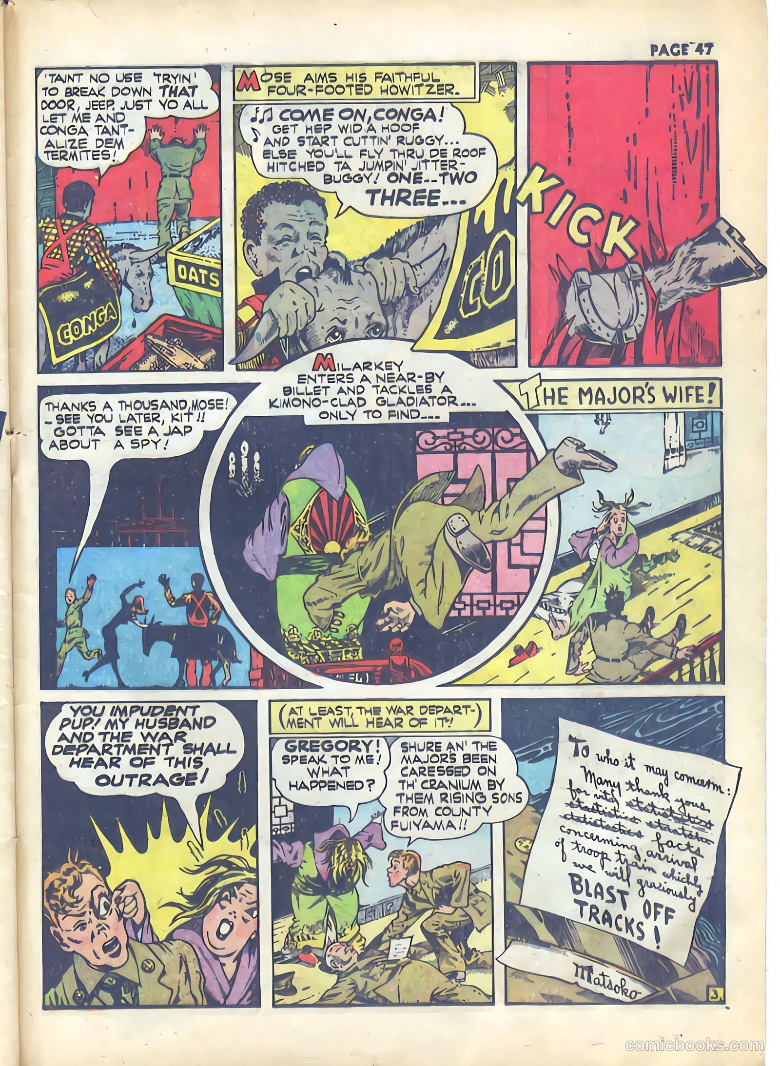 Rangers Comics #4 (1942) — page 49 of 67