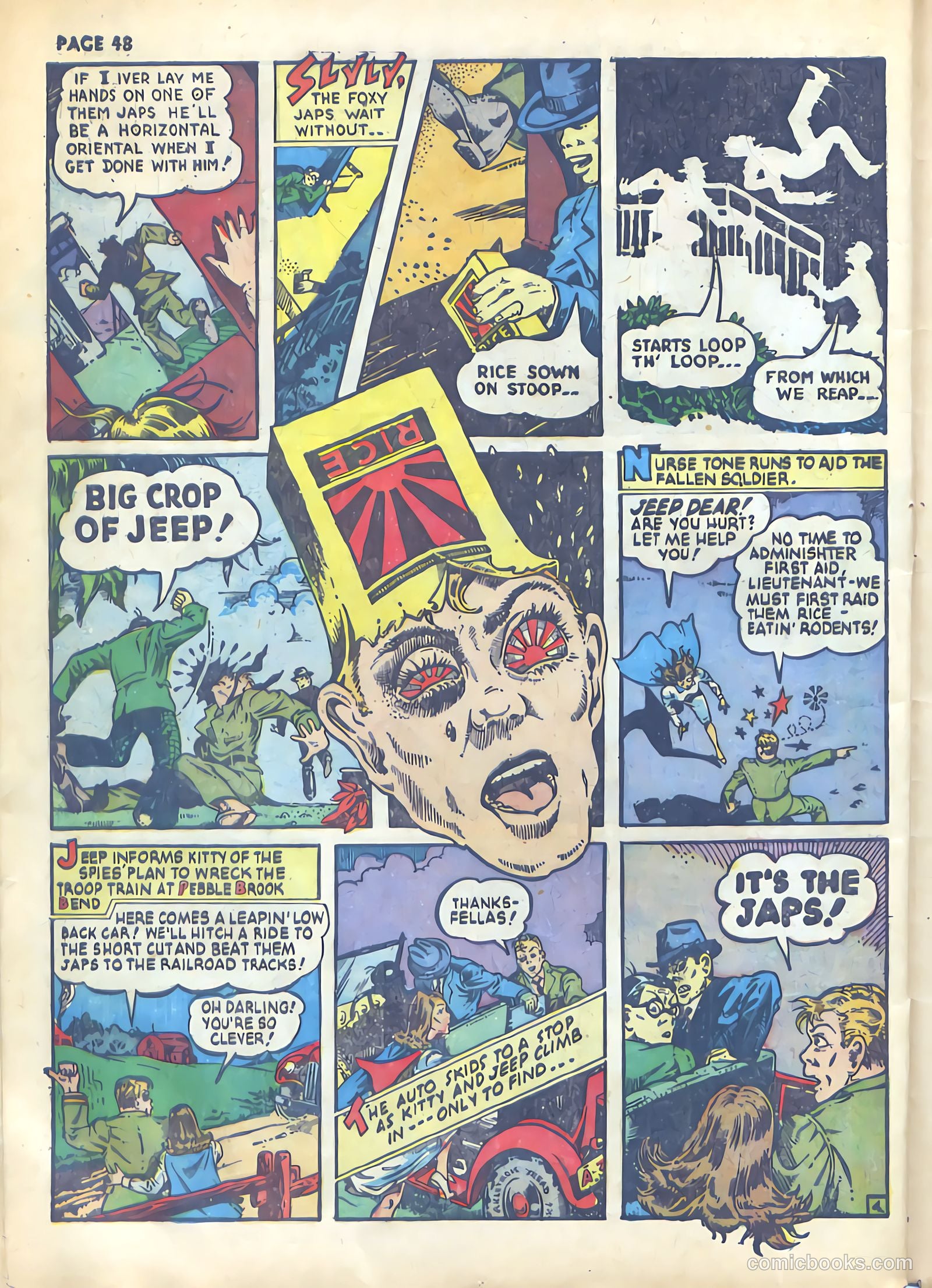 Rangers Comics #4 (1942) — page 50 of 67