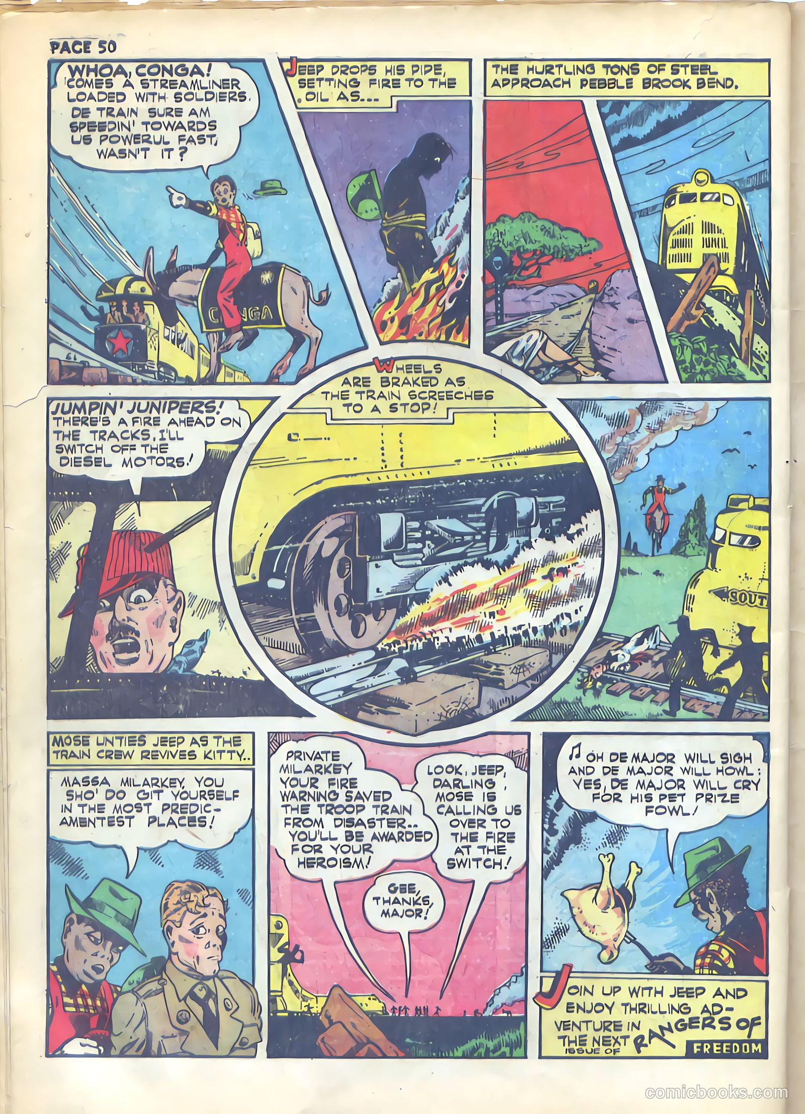 Rangers Comics #4 (1942) — page 52 of 67