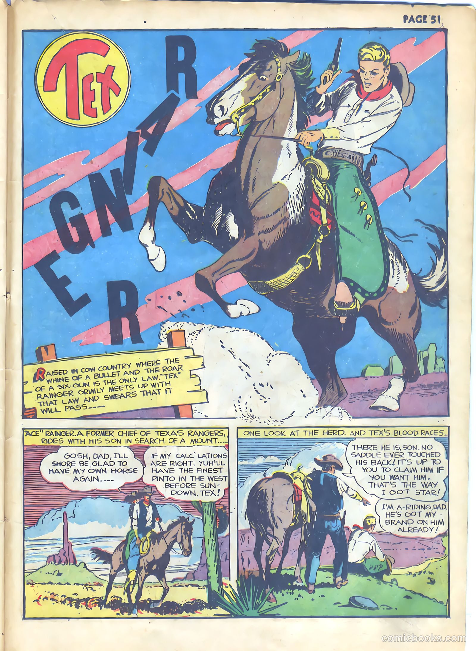 Rangers Comics #4 (1942) — page 53 of 67