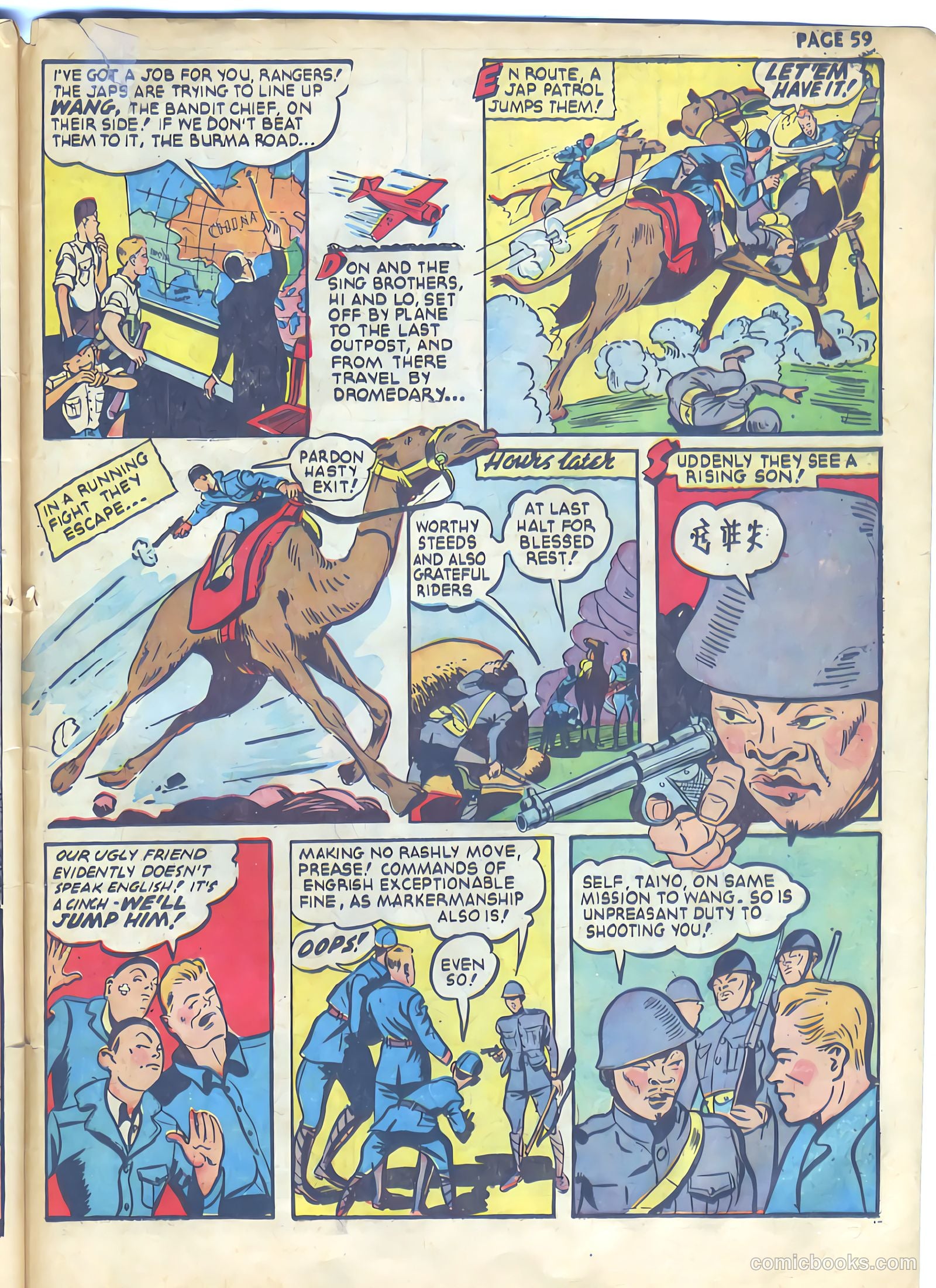 Rangers Comics #4 (1942) — page 61 of 67
