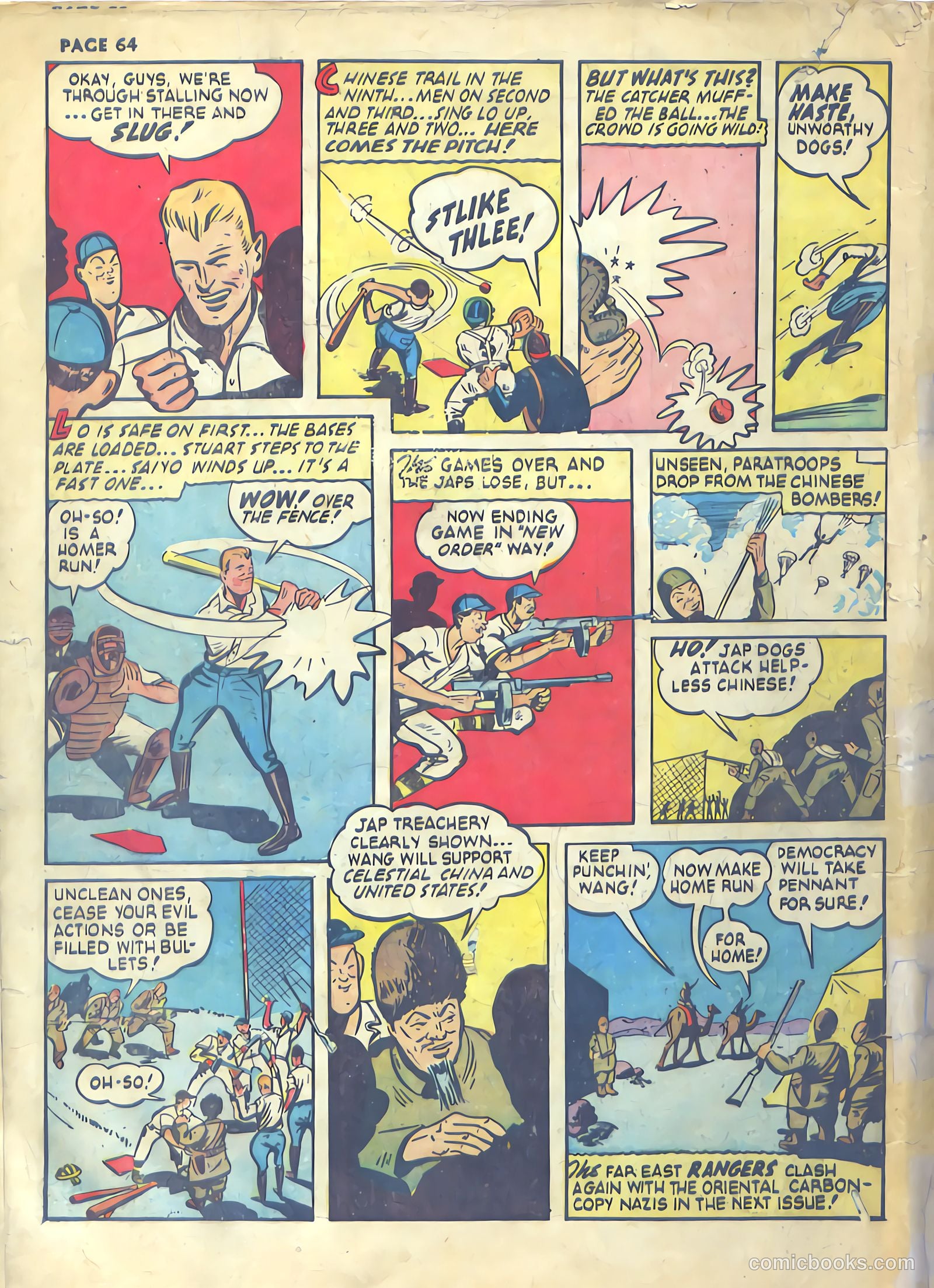 Rangers Comics #4 (1942) — page 66 of 67
